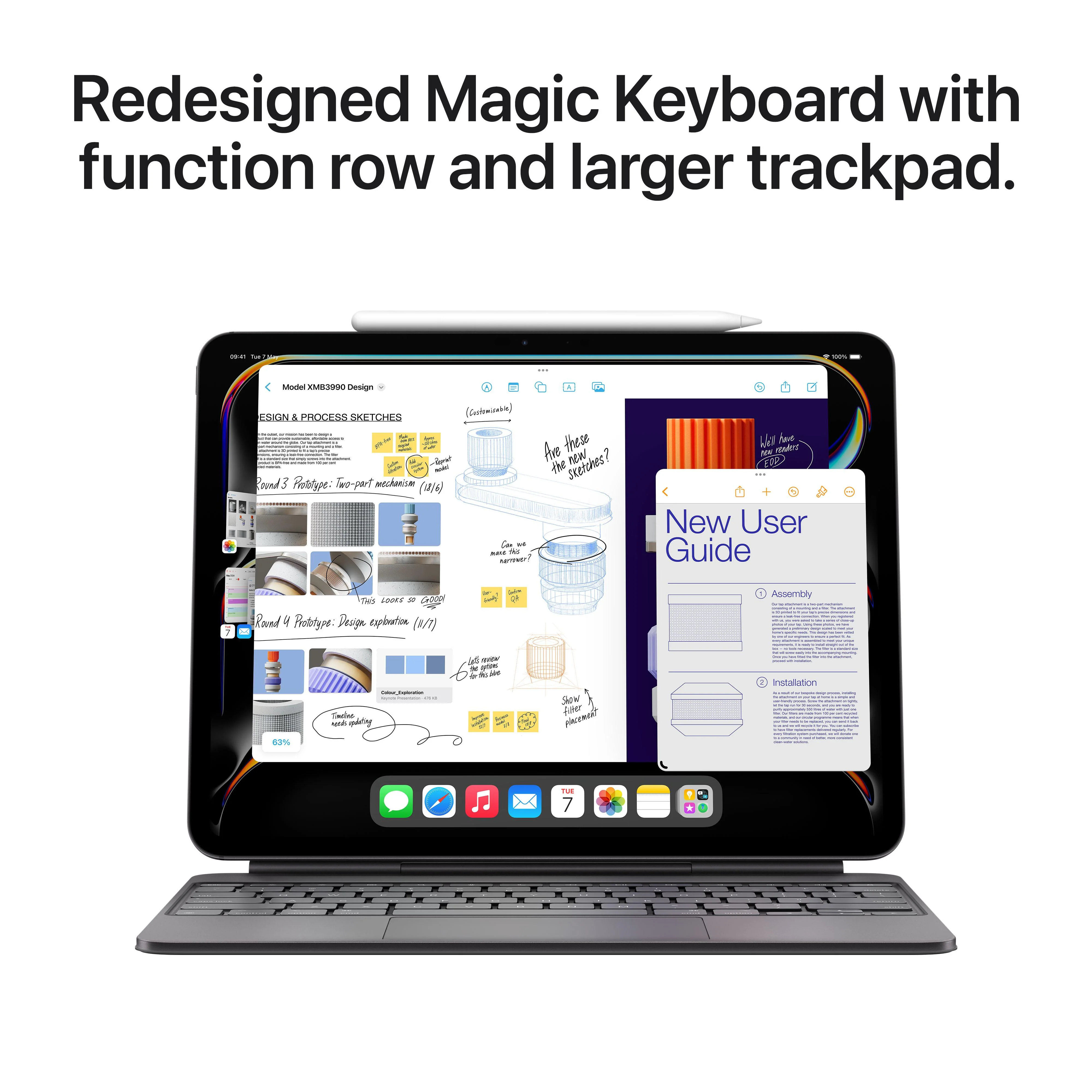 11-inch iPad Pro Wi-Fi + Cellular 1TB Standard Glass - Silver (M4) - Image 8