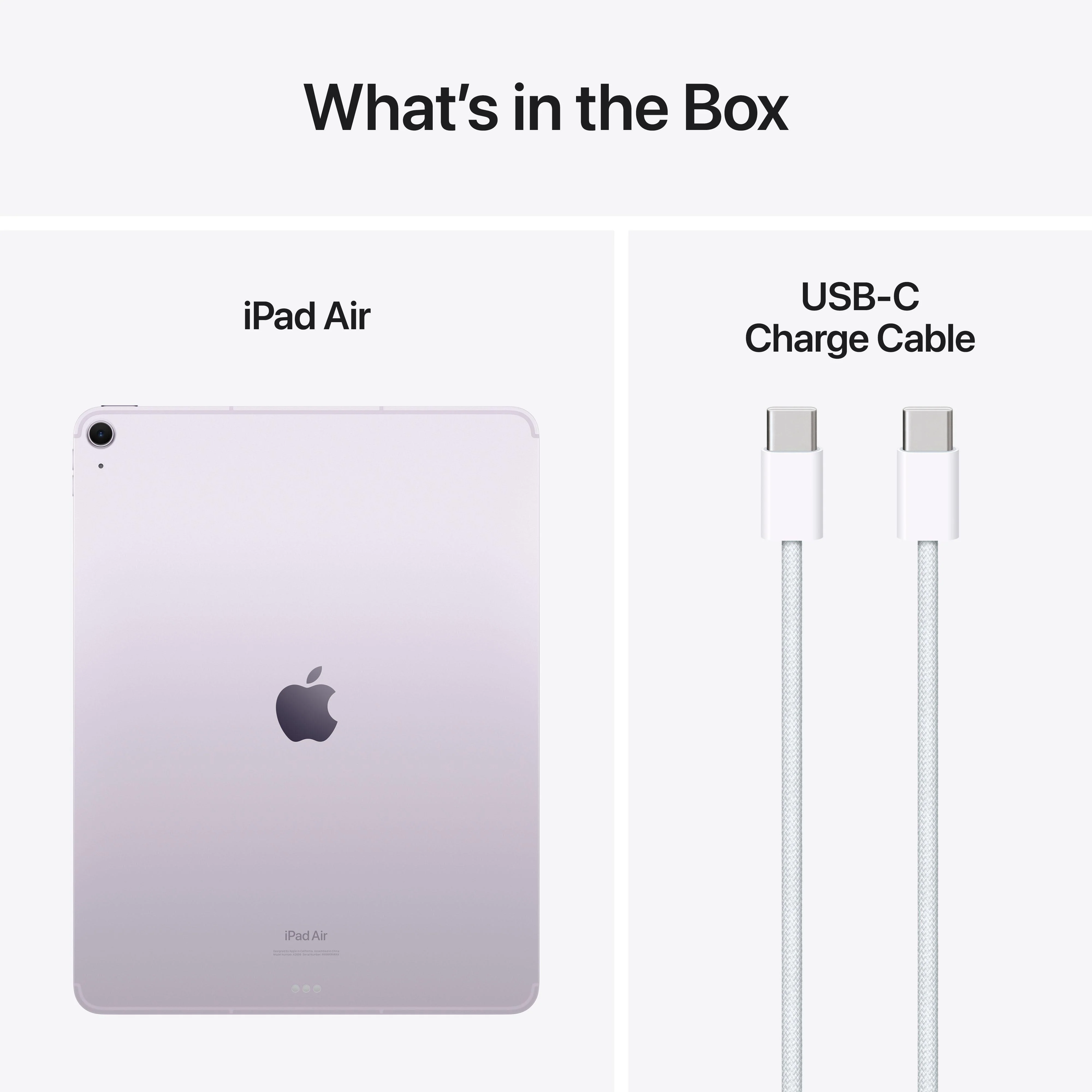 13-inch iPad Air Wi-Fi + Cellular 128GB - Purple (M2) - Image 10