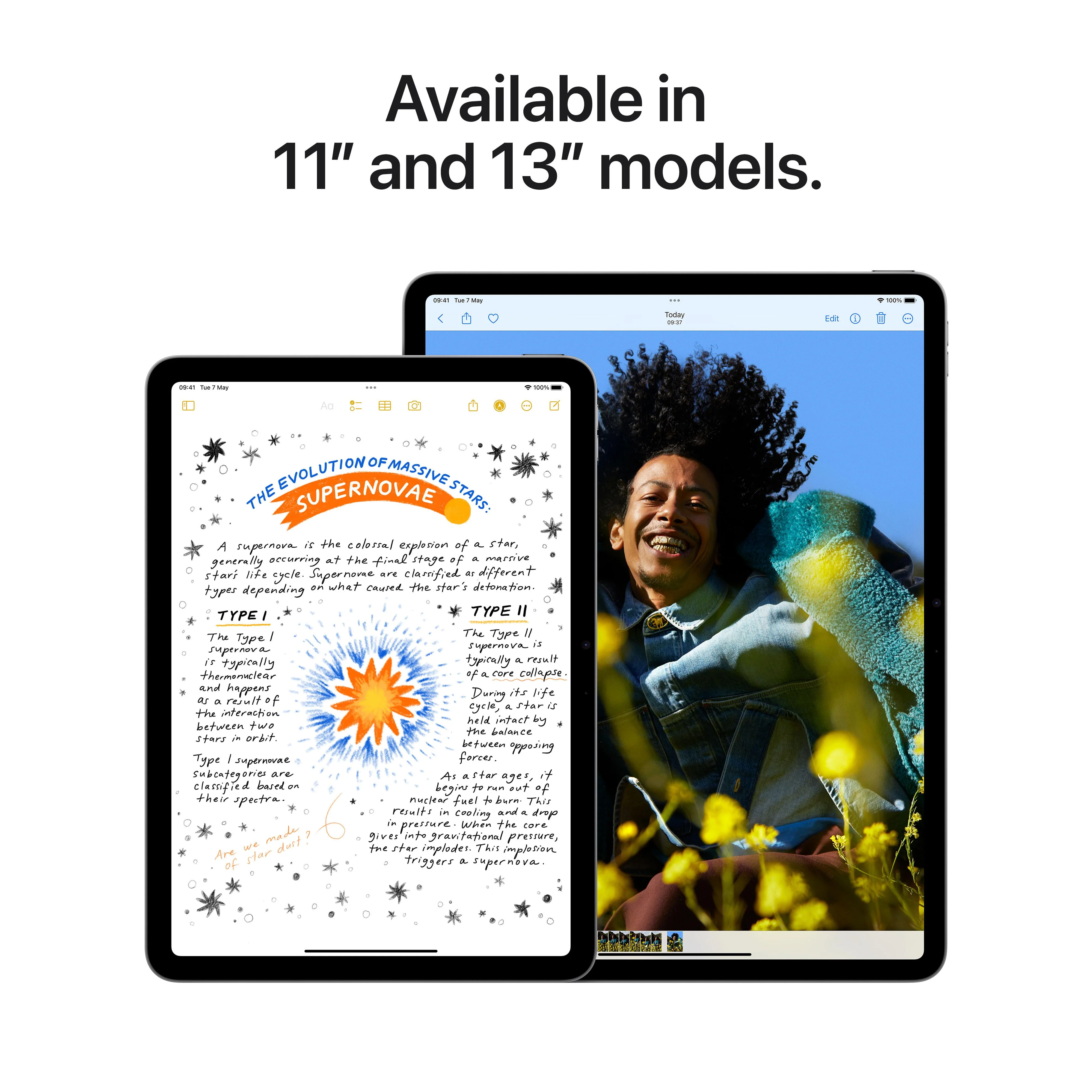 13-inch iPad Air Wi-Fi + Cellular 1TB - Blue (M2) - Image 5