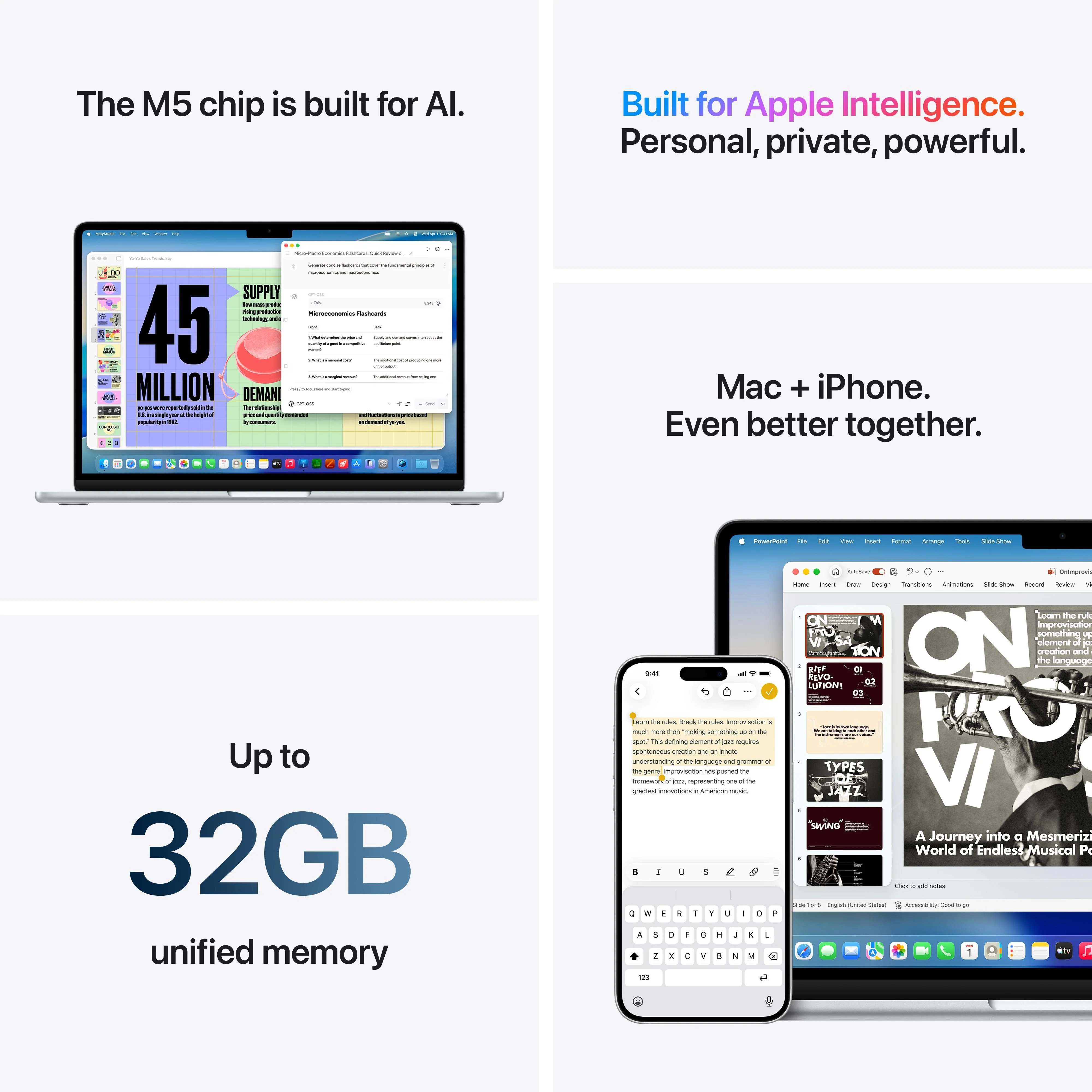13-inch MacBook Air: Apple M5 chip with 10-core CPU and 10-core GPU, 1TB SSD - Silver - Image 8