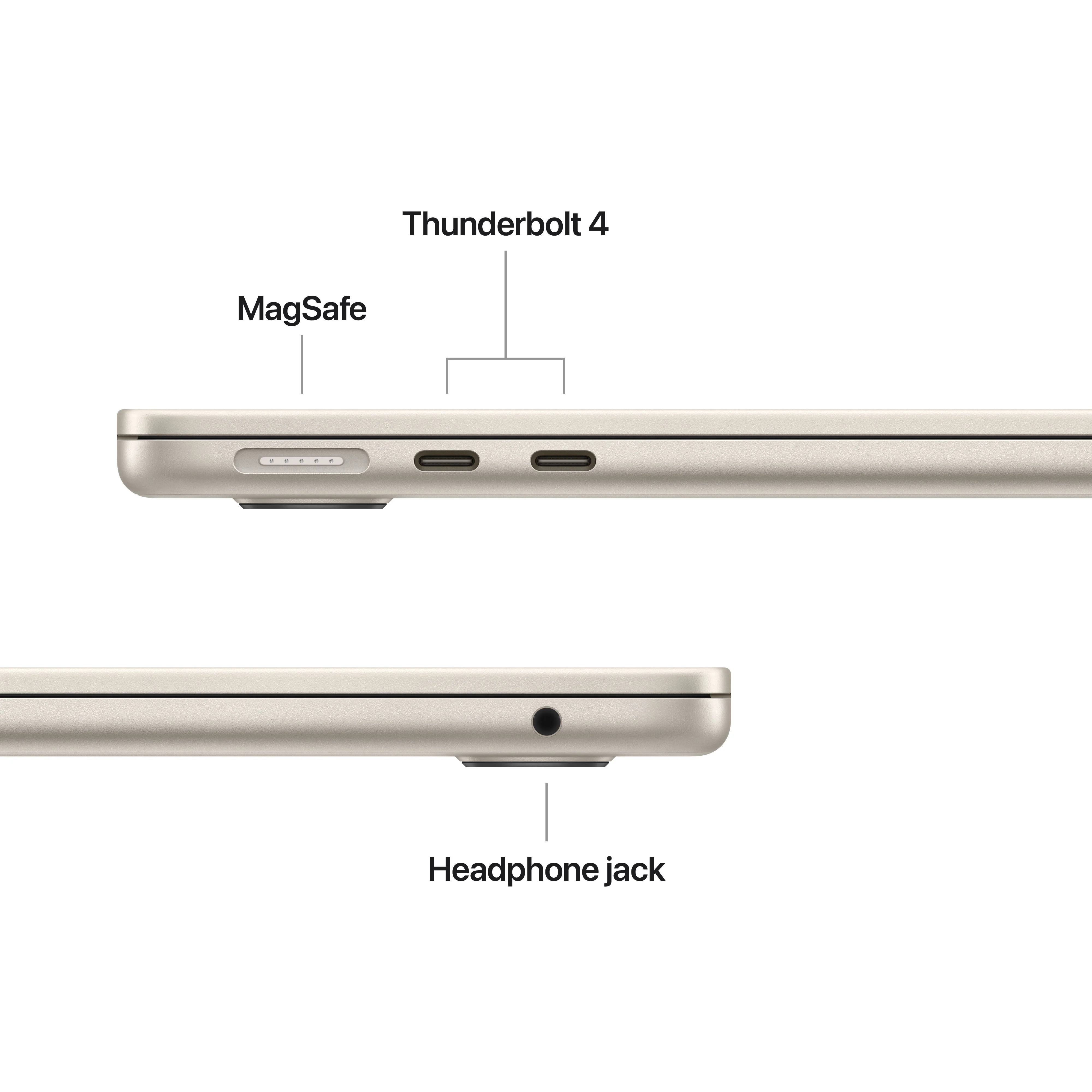13-inch MacBook Air: Apple M5 chip with 10-core CPU and 8-core GPU, 512GB SSD - Starlight - Image 6