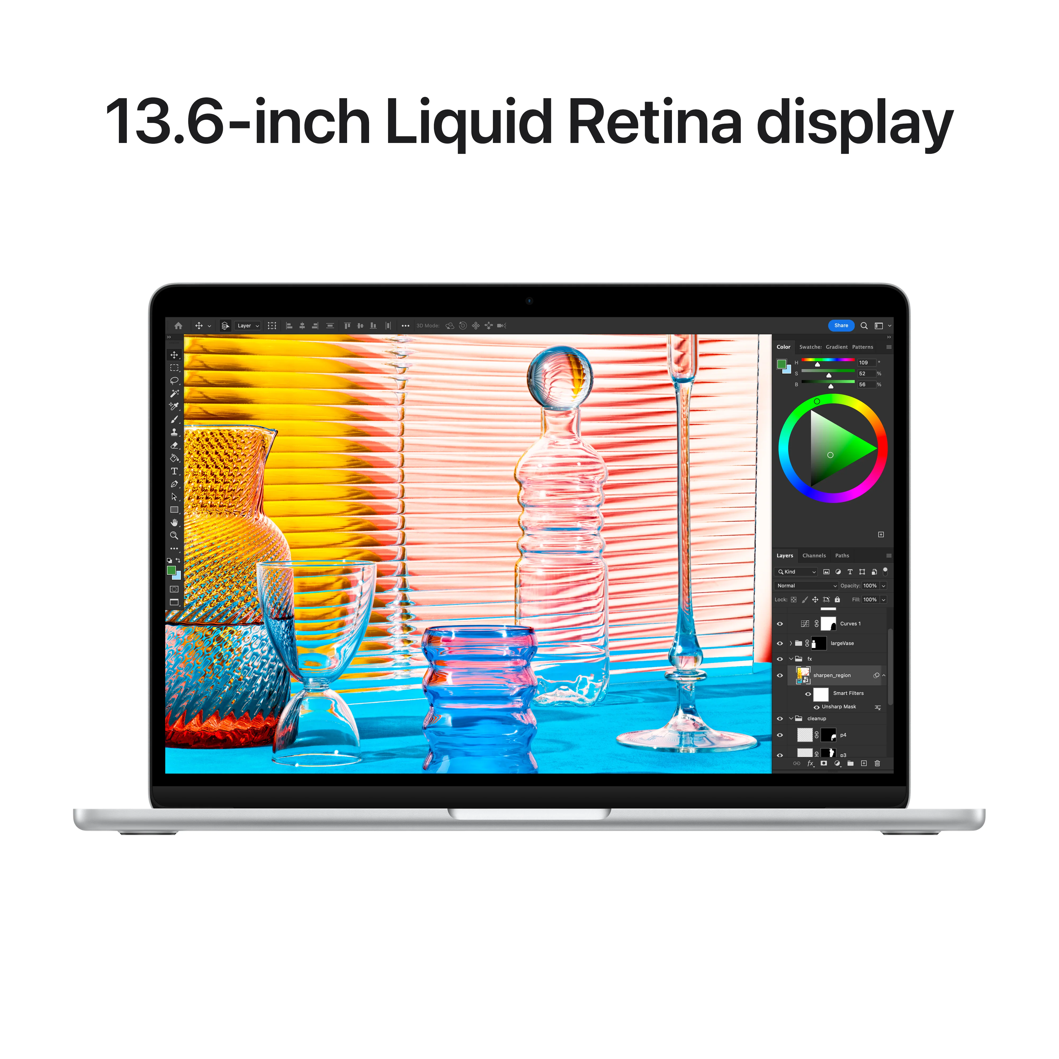 13-inch MacBook Air: Apple M2 chip with 8‑core CPU and 10‑core GPU, 512GB SSD - Silver - Image 5