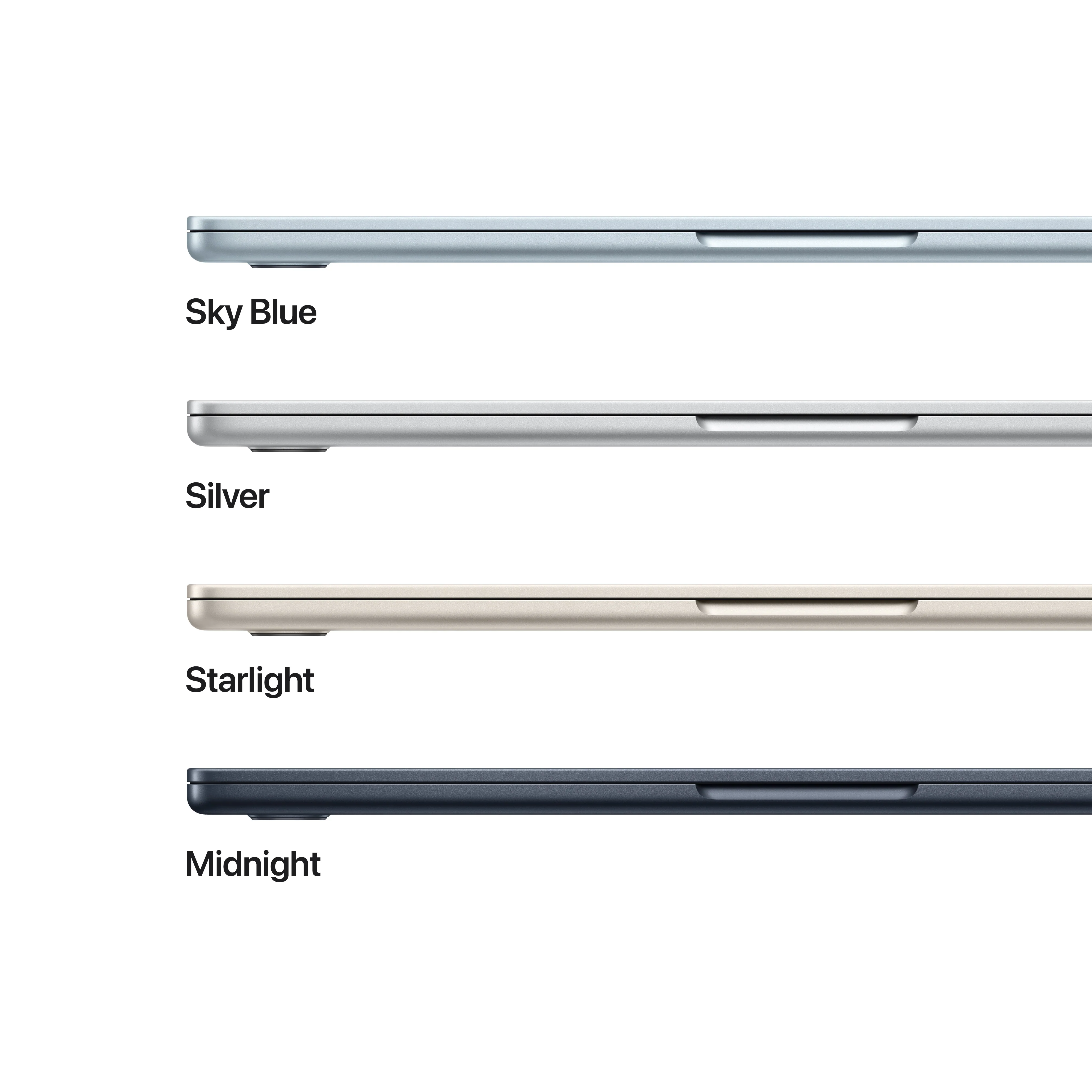 13-inch MacBook Air: Apple M4 chip with 10-core CPU and 10-core GPU, 512GB SSD - Silver - Image 3