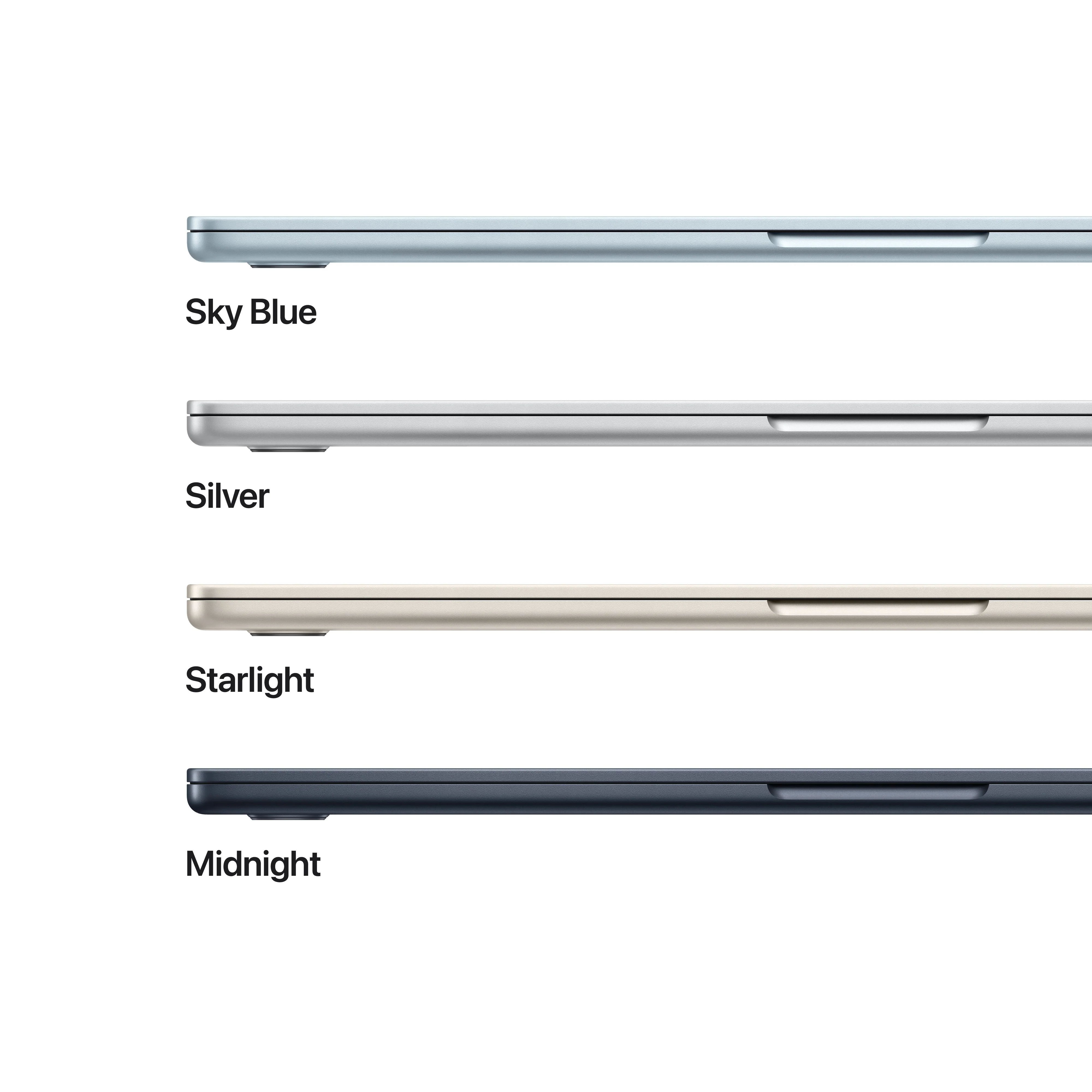 15-inch MacBook Air: Apple M5 chip with 10-core CPU and 10-core GPU, 512GB SSD - Sky Blue - Image 3