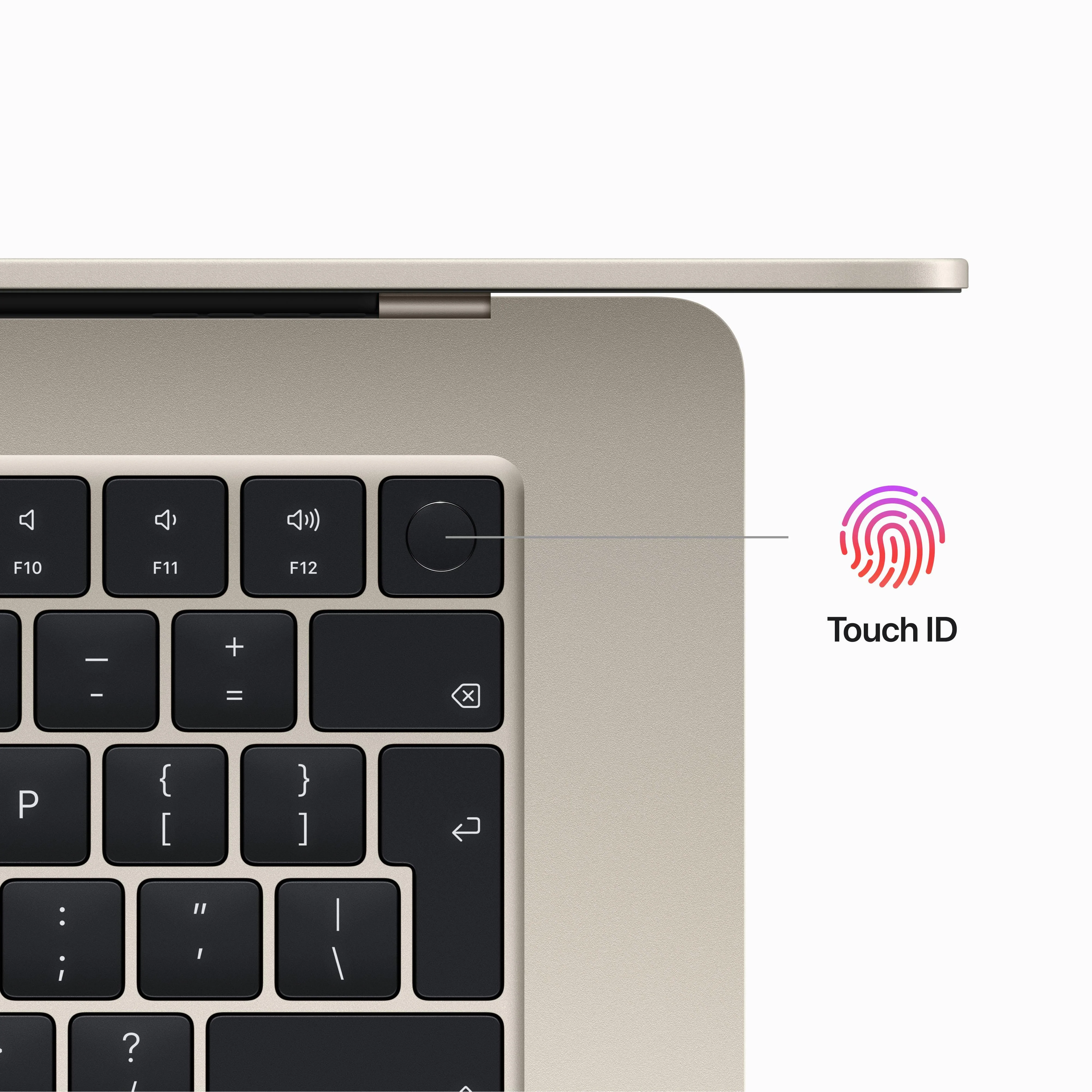 15-inch MacBook Air: Apple M2 chip with 8‑core CPU and 10‑core GPU, 256GB SSD - Starlight - Image 8