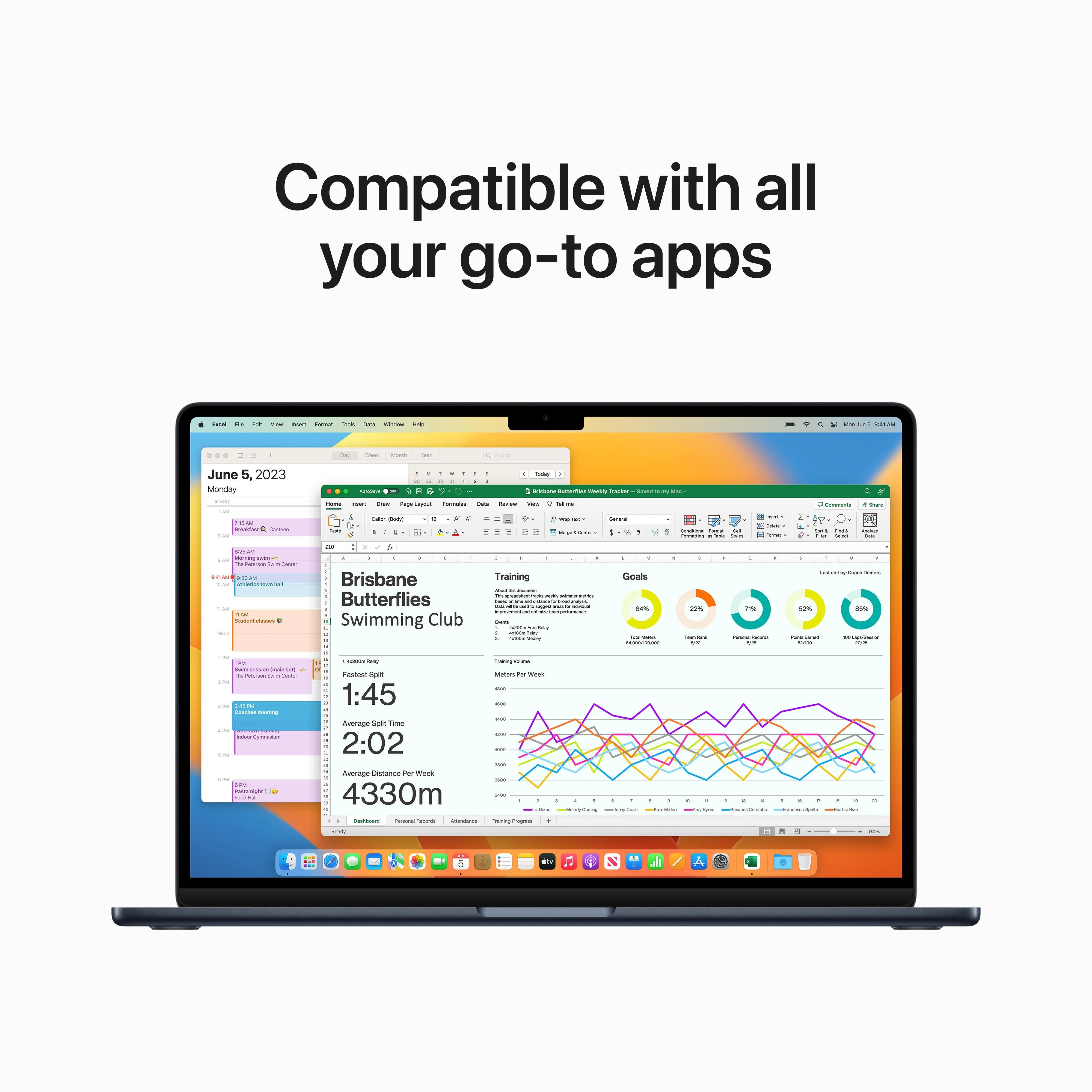 15-inch MacBook Air: Apple M2 chip with 8‑core CPU and 10‑core GPU, 512GB SSD - Midnight - Image 7