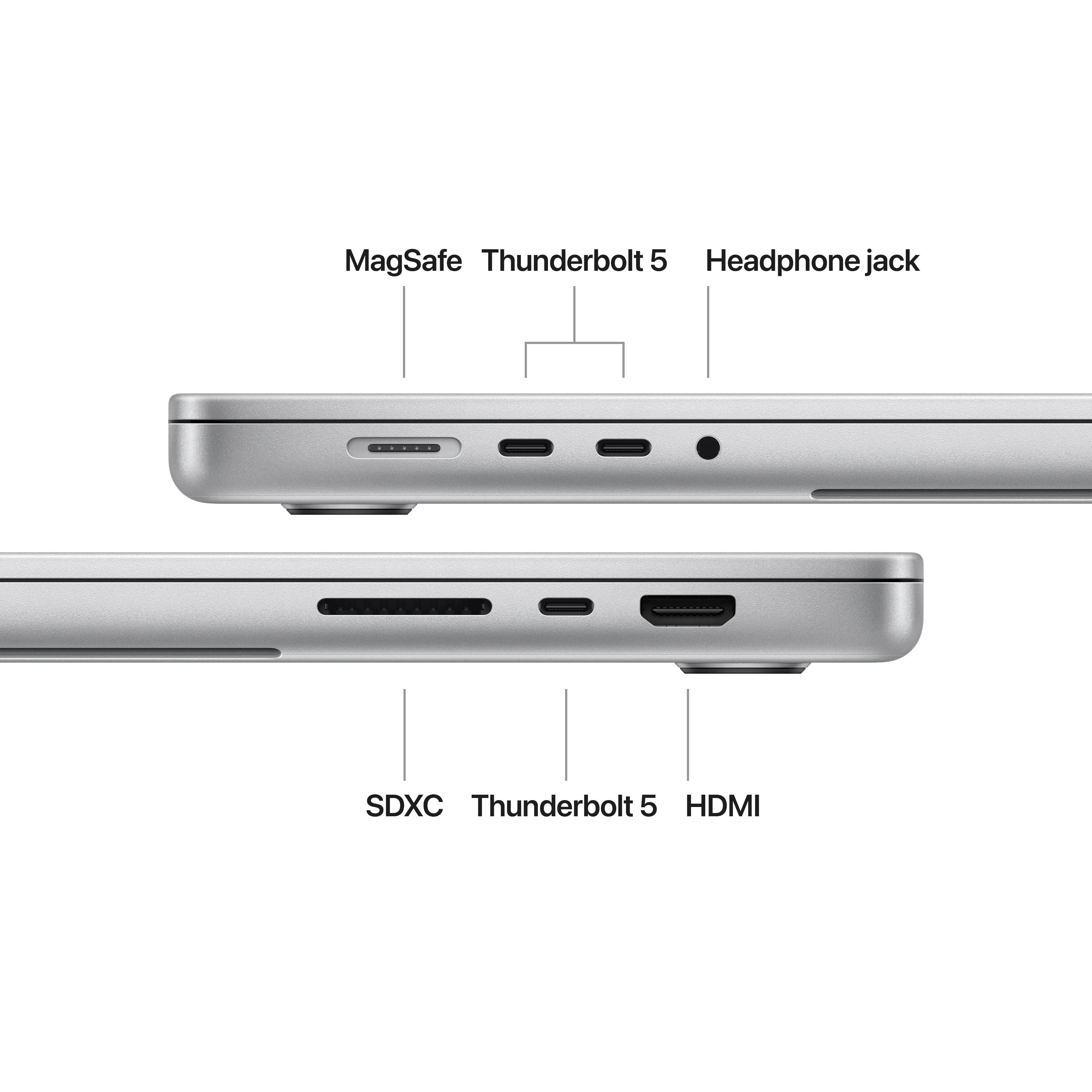 16-inch MacBook Pro: Apple M4 Max chip with 16‑core CPU and 40‑core GPU, 1TB SSD - Silver - Image 7