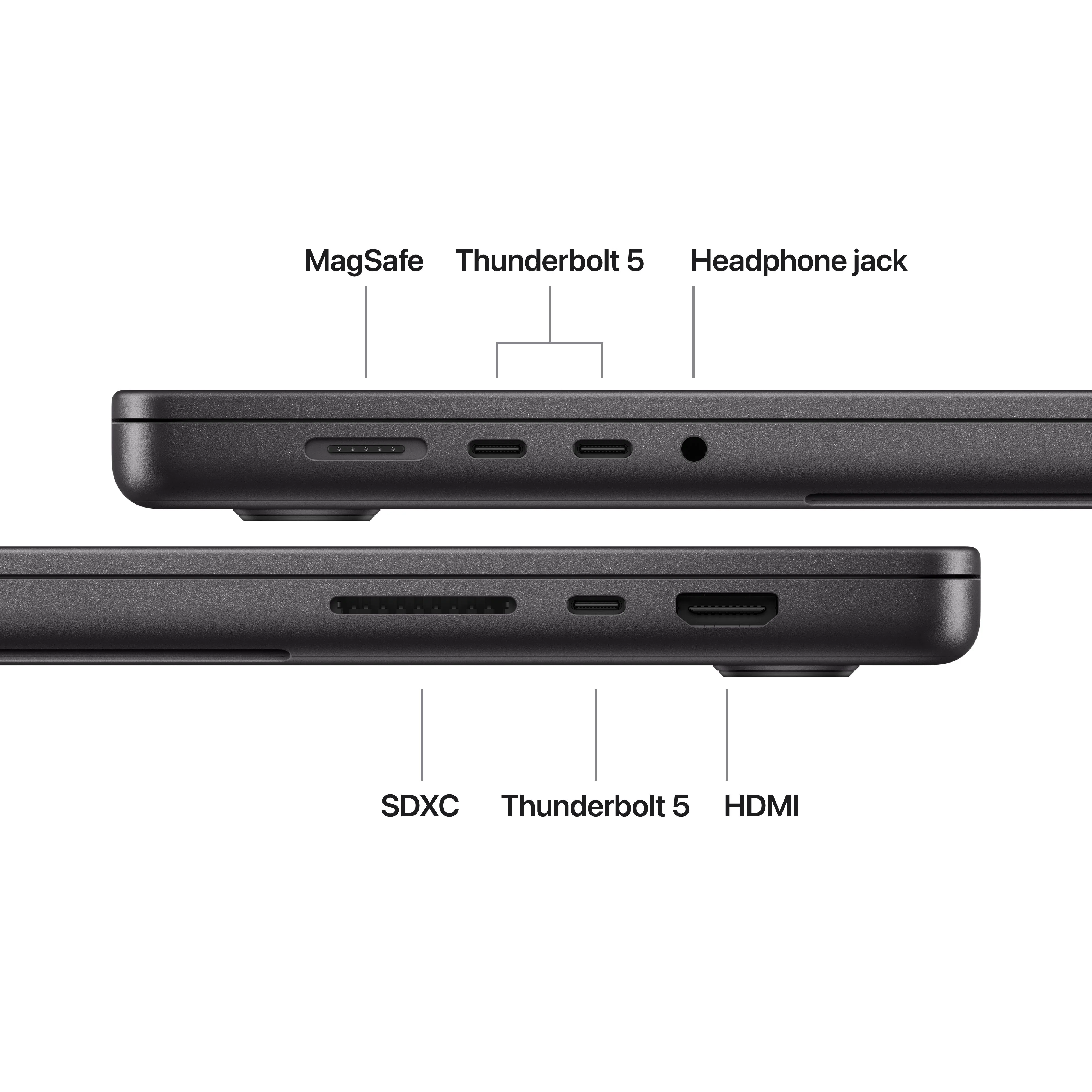 16-inch MacBook Pro: Apple M5 Max chip with 18-core CPU and 32-core GPU, 2TB SSD - Space Black - Image 7
