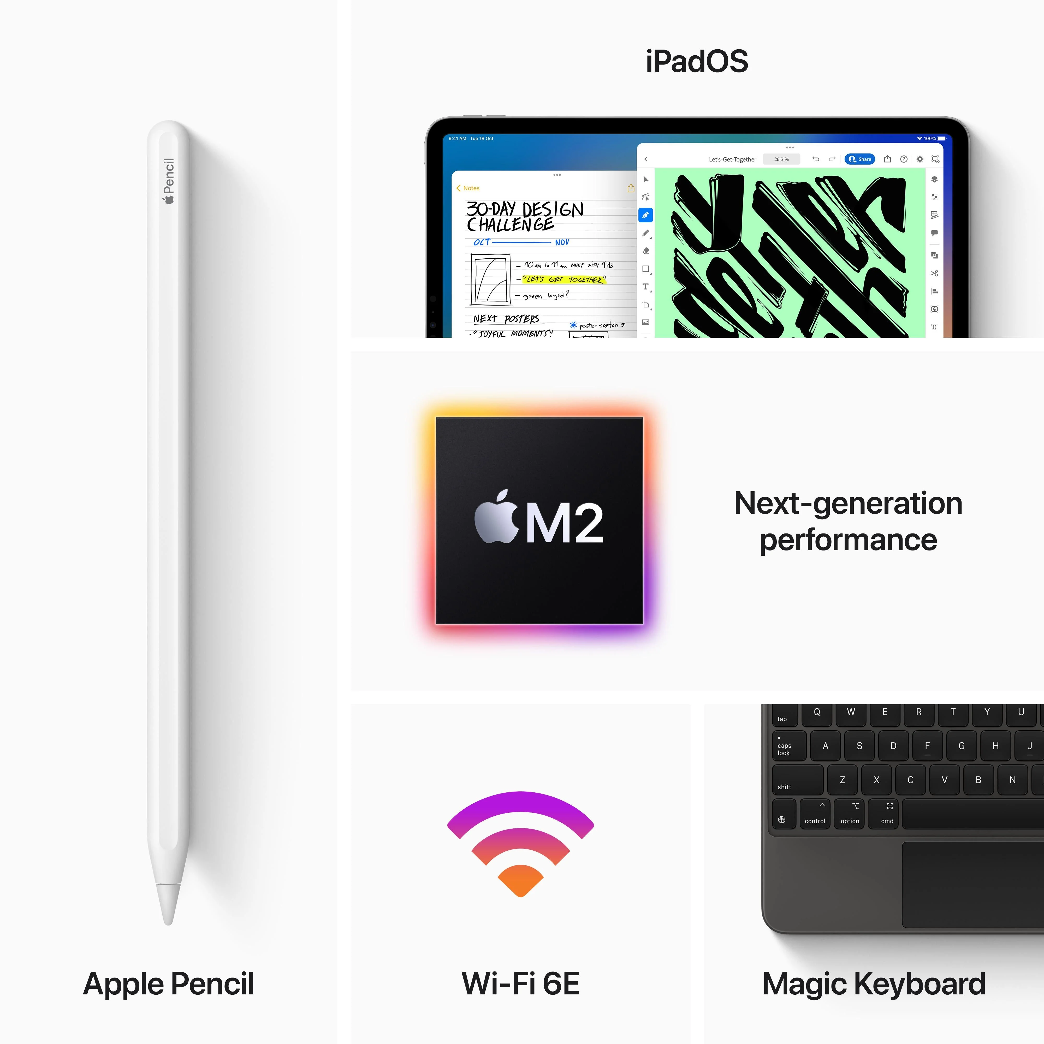2022 11-inch iPad Pro Wi-Fi 2TB - Space Grey (4th generation) - Image 7