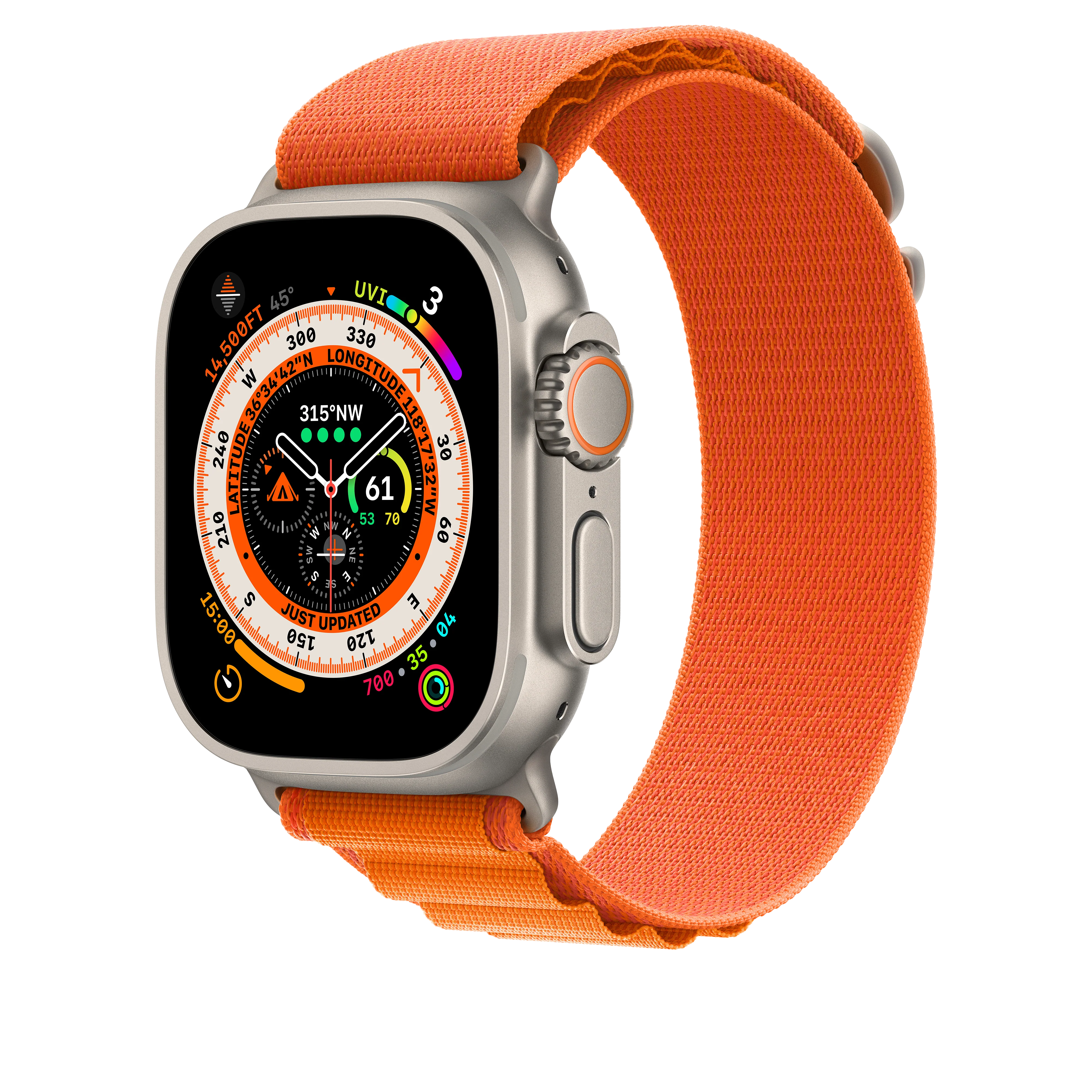49mm Orange Alpine Loop - Small - Image 2