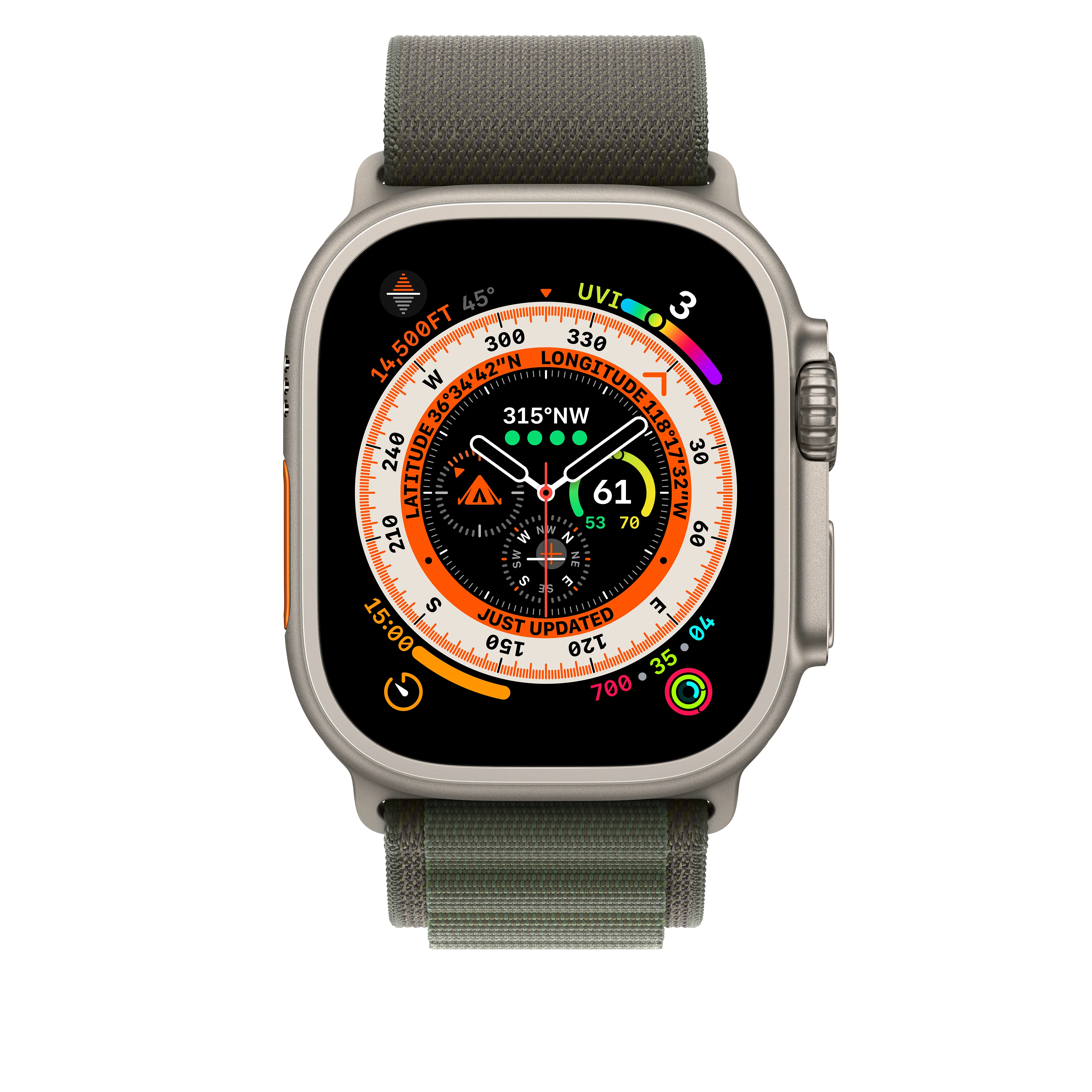 49mm Green Alpine Loop - Small - Image 3