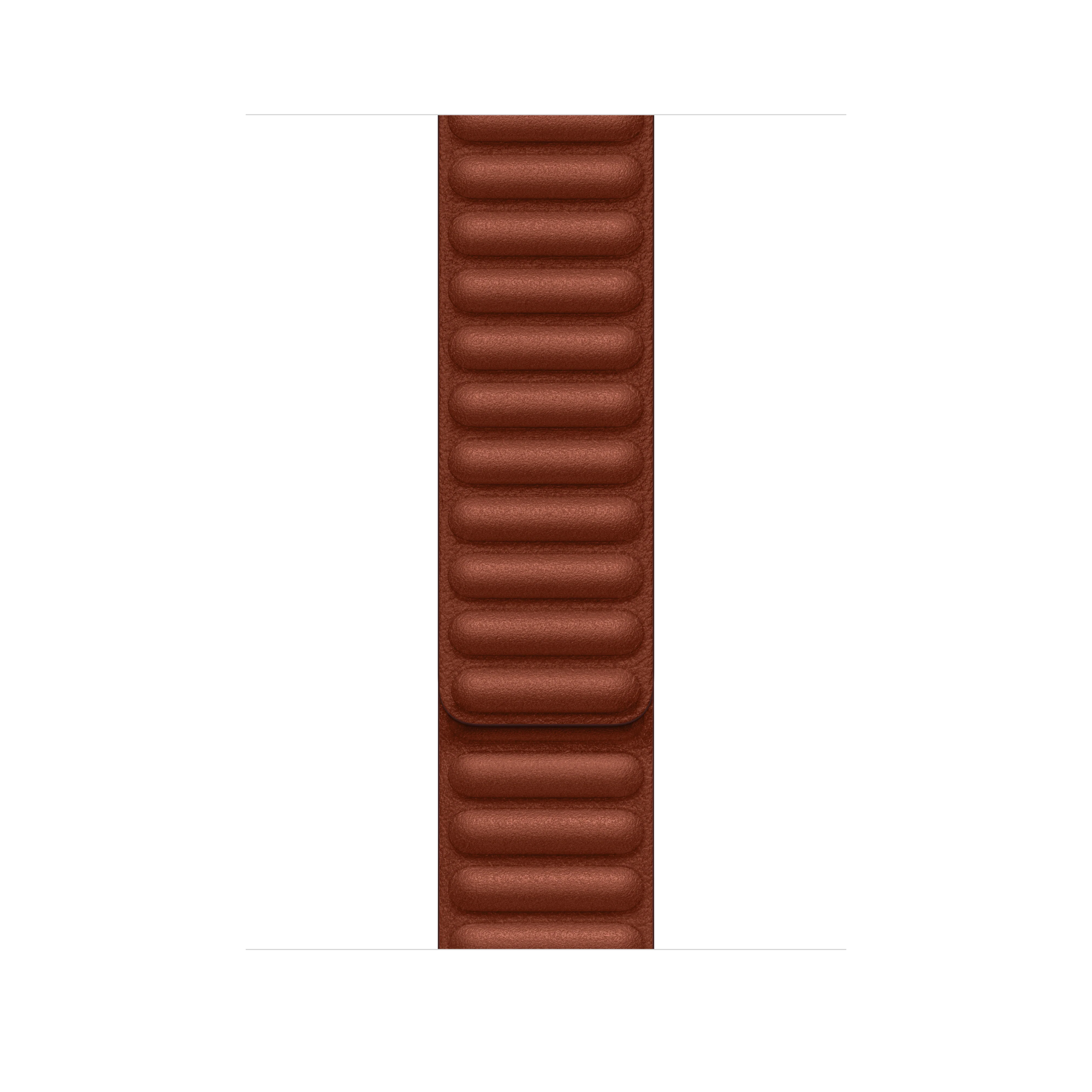 45mm Umber Leather Link - S/M