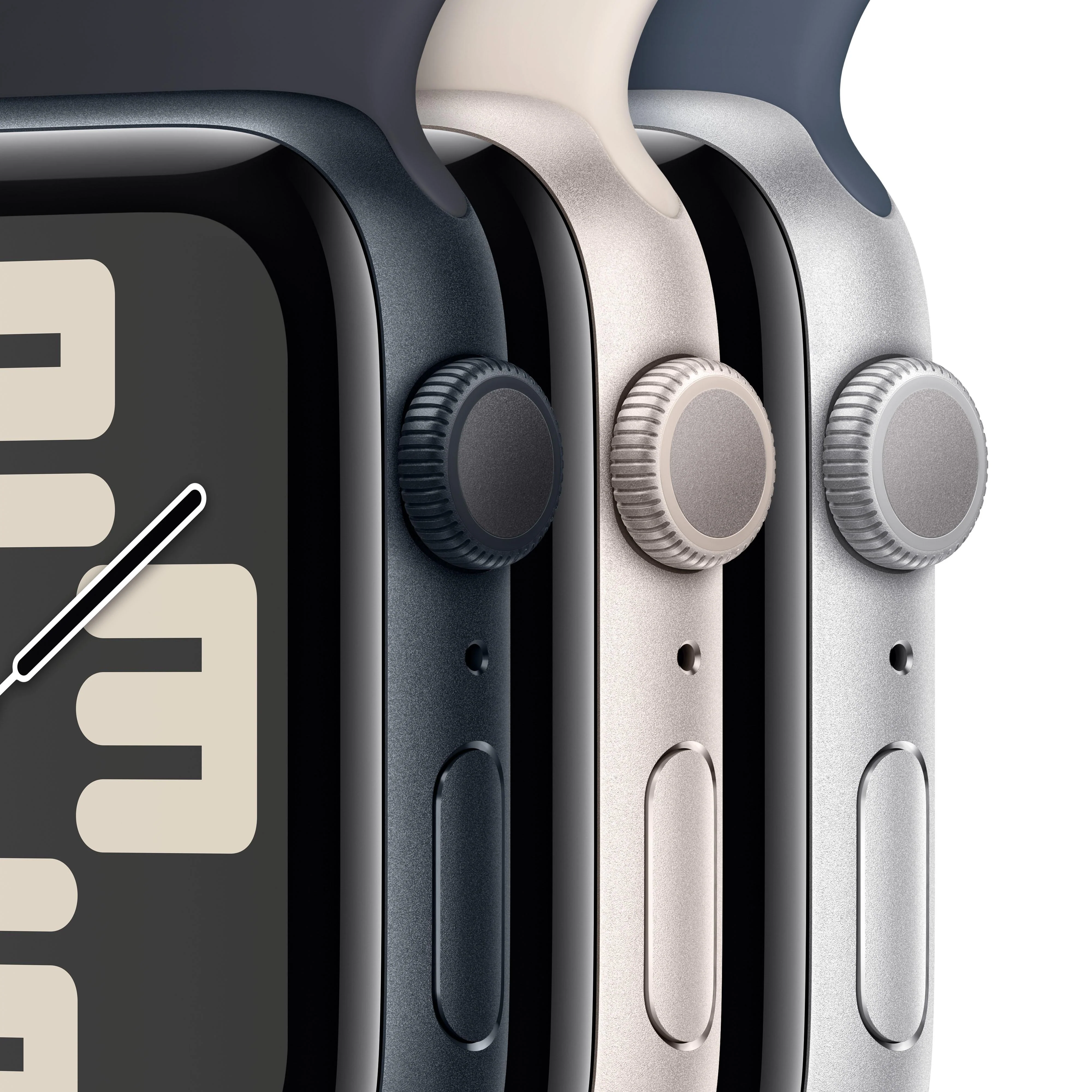 Apple Watch SE GPS 40mm Midnight Aluminium Case with Midnight Sport Band - M/L - Image 3