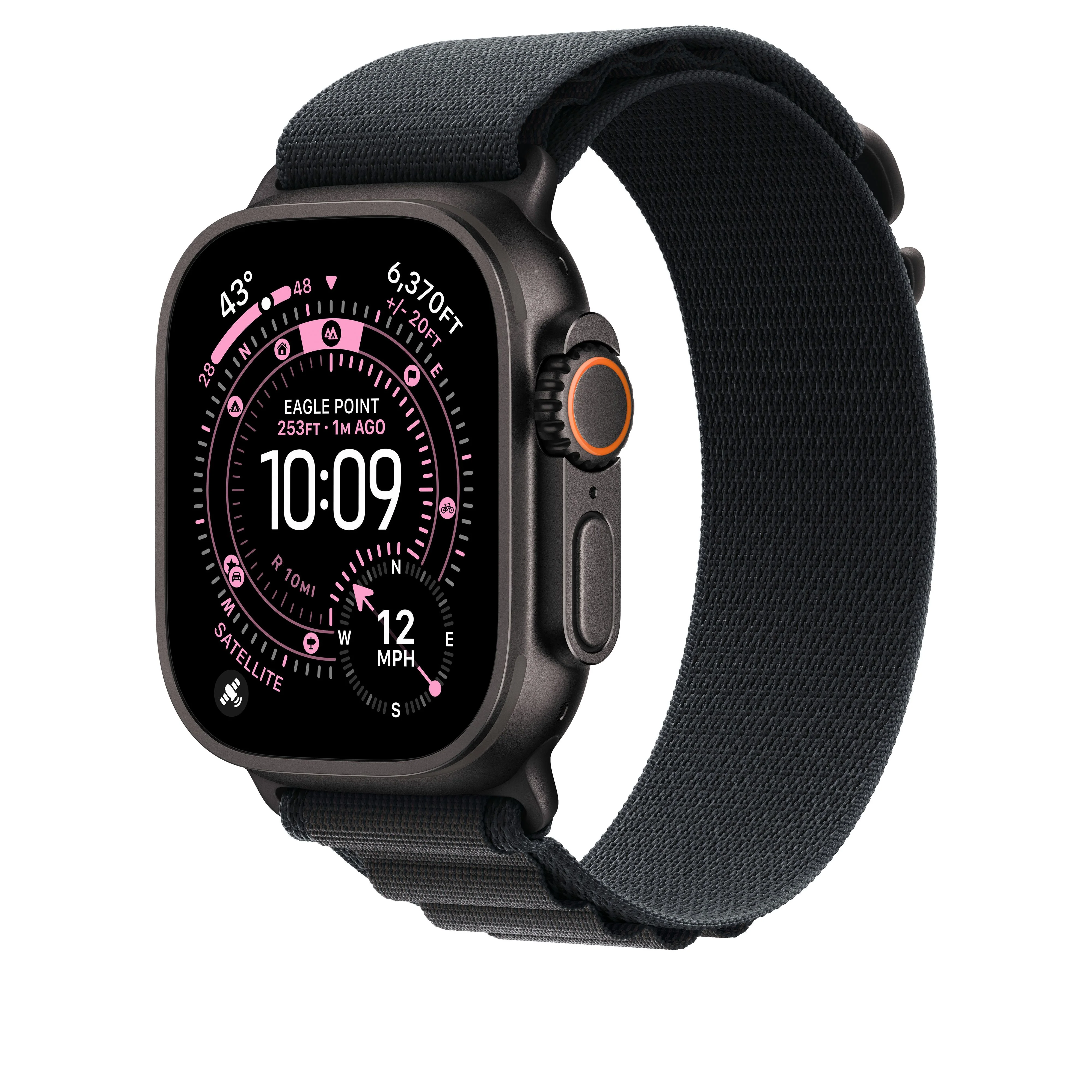 49mm Black Alpine Loop - Medium - Black Titanium Finish - Image 2