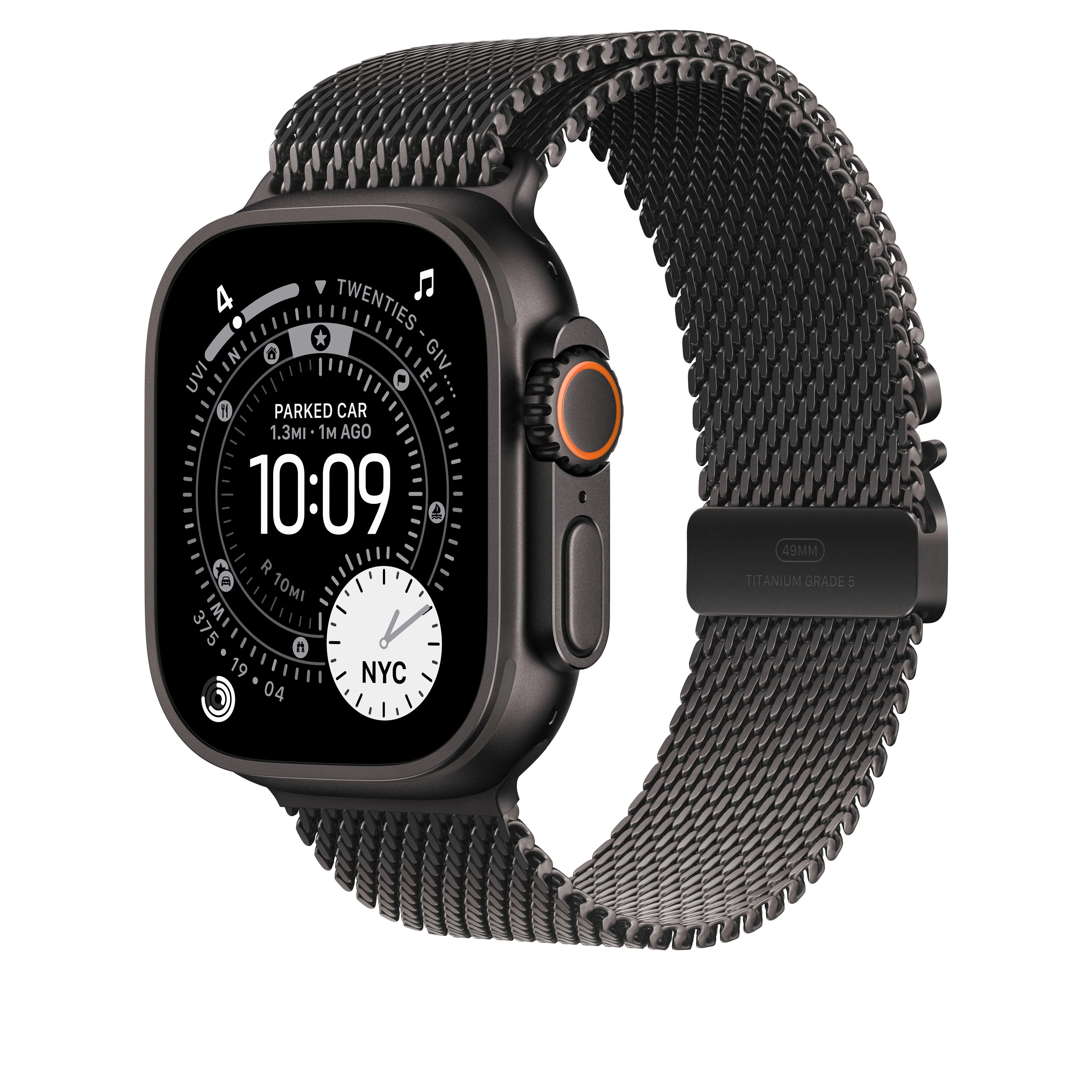 49mm Black Titanium Milanese Loop - Small - Image 2