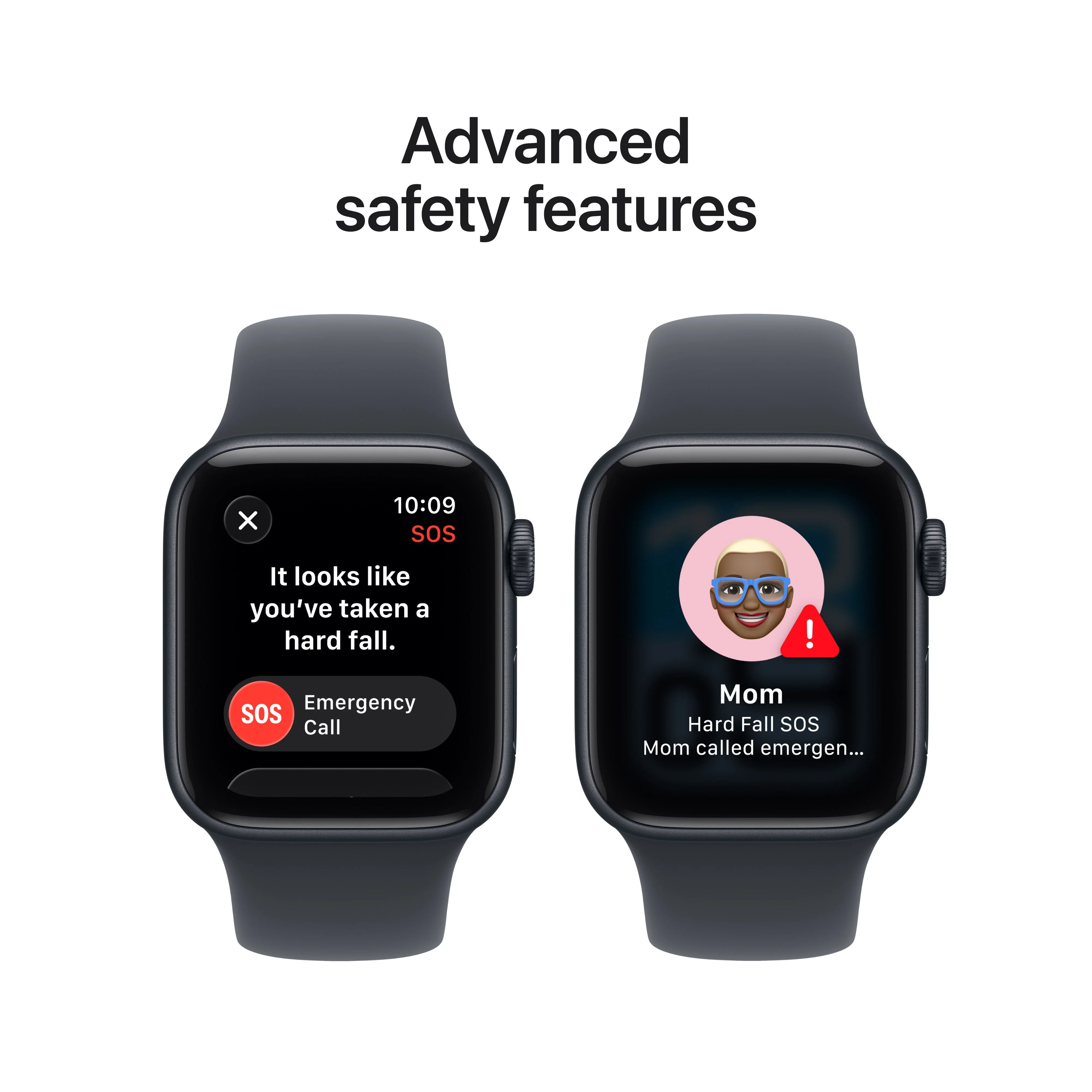 Apple Watch SE 3 GPS 40mm Midnight Aluminium Case with Midnight Sport Band - M/L - Image 7