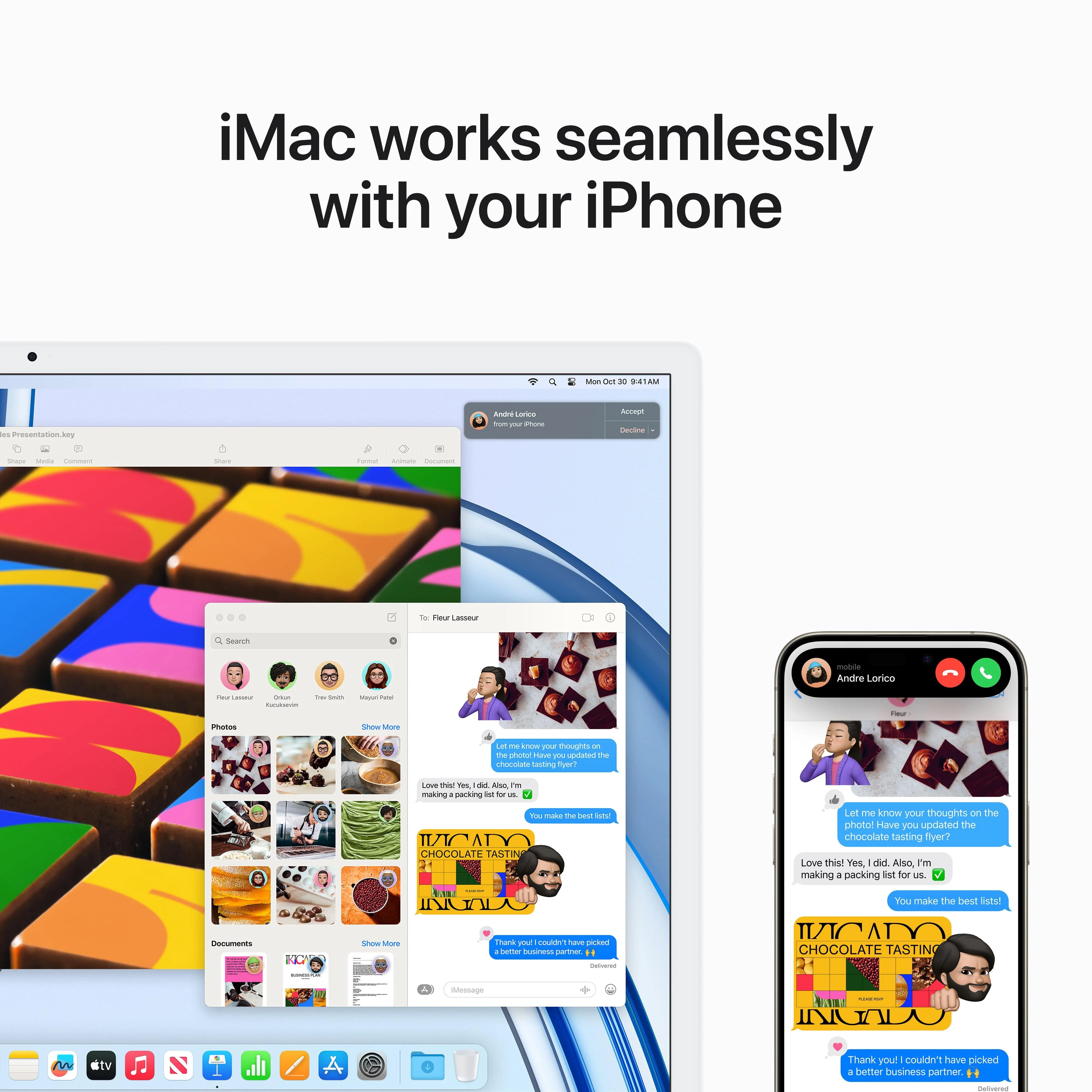 24-inch iMac with Retina 4.5K display: Apple M3 chip with 8‑core CPU and 10‑core GPU, 256GB SSD - Blue - Image 7