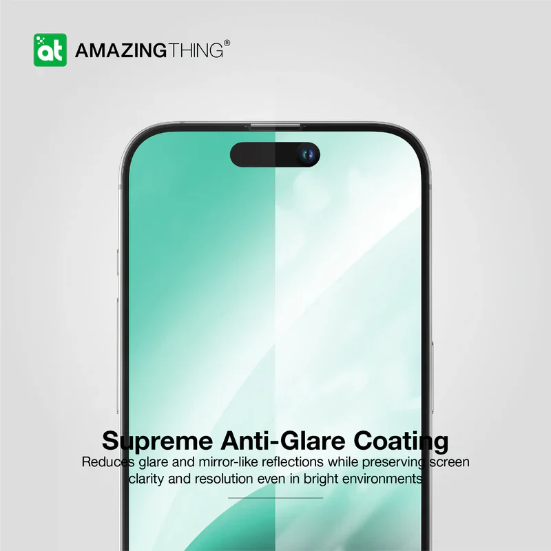 AmazingThing Radix Supreme Glass for iPhone 15 (Matte) - Image 4