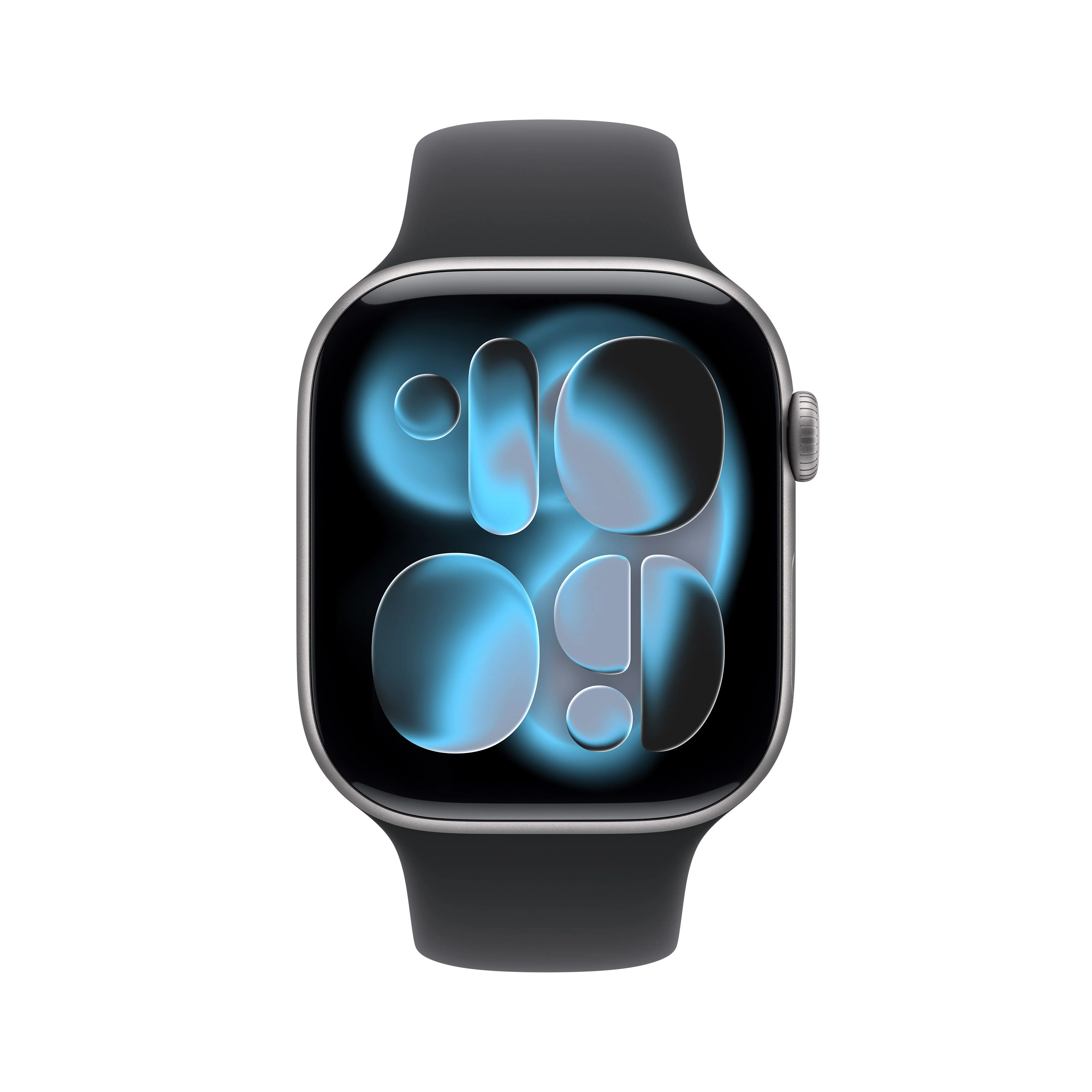 Apple Watch Series 11 GPS 46mm Space Grey Aluminium Case with Black Sport Band - S/M - Image 2