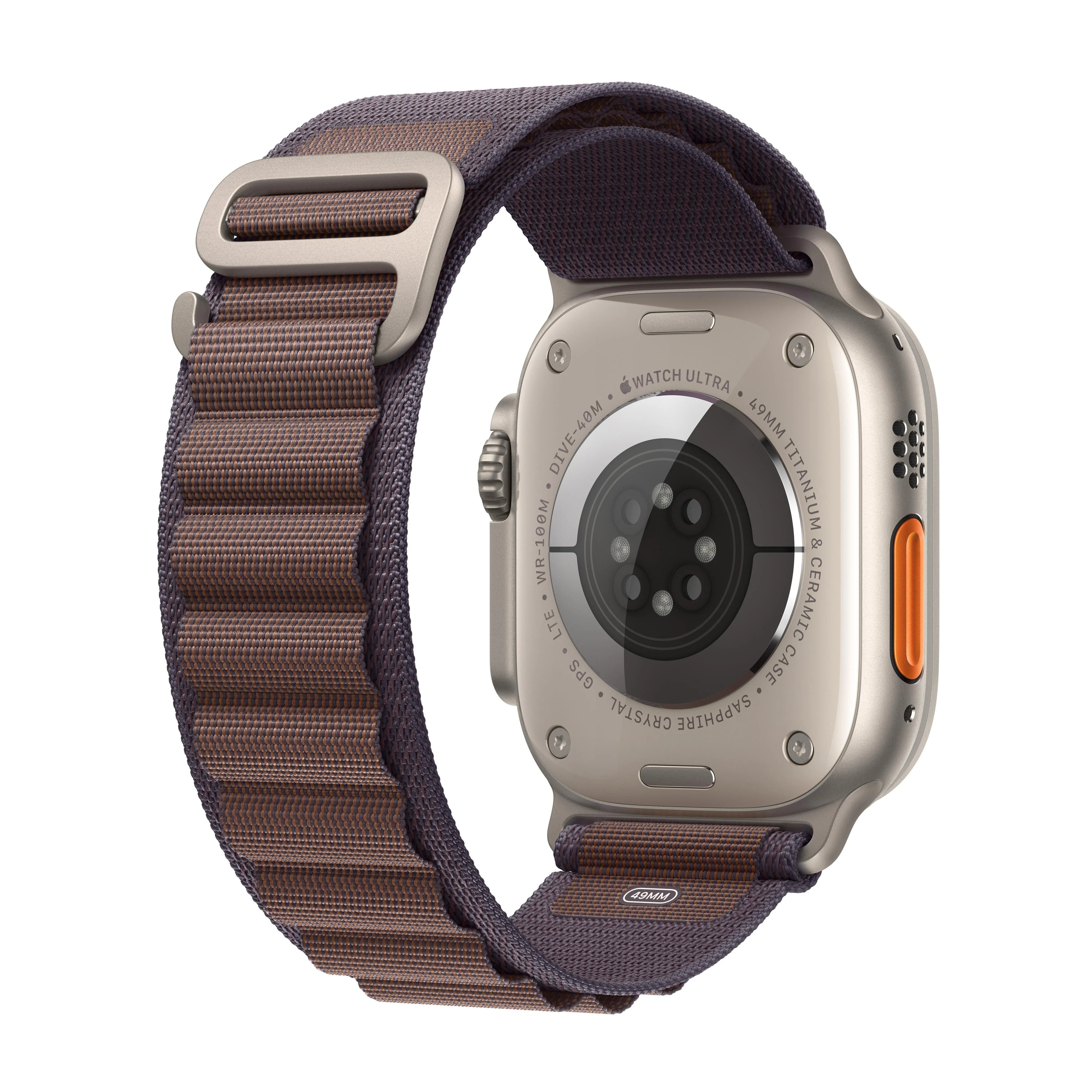 Apple Watch Ultra 2 GPS + Cellular 49mm Titanium Case with Indigo Alpine Loop - Medium - Image 3