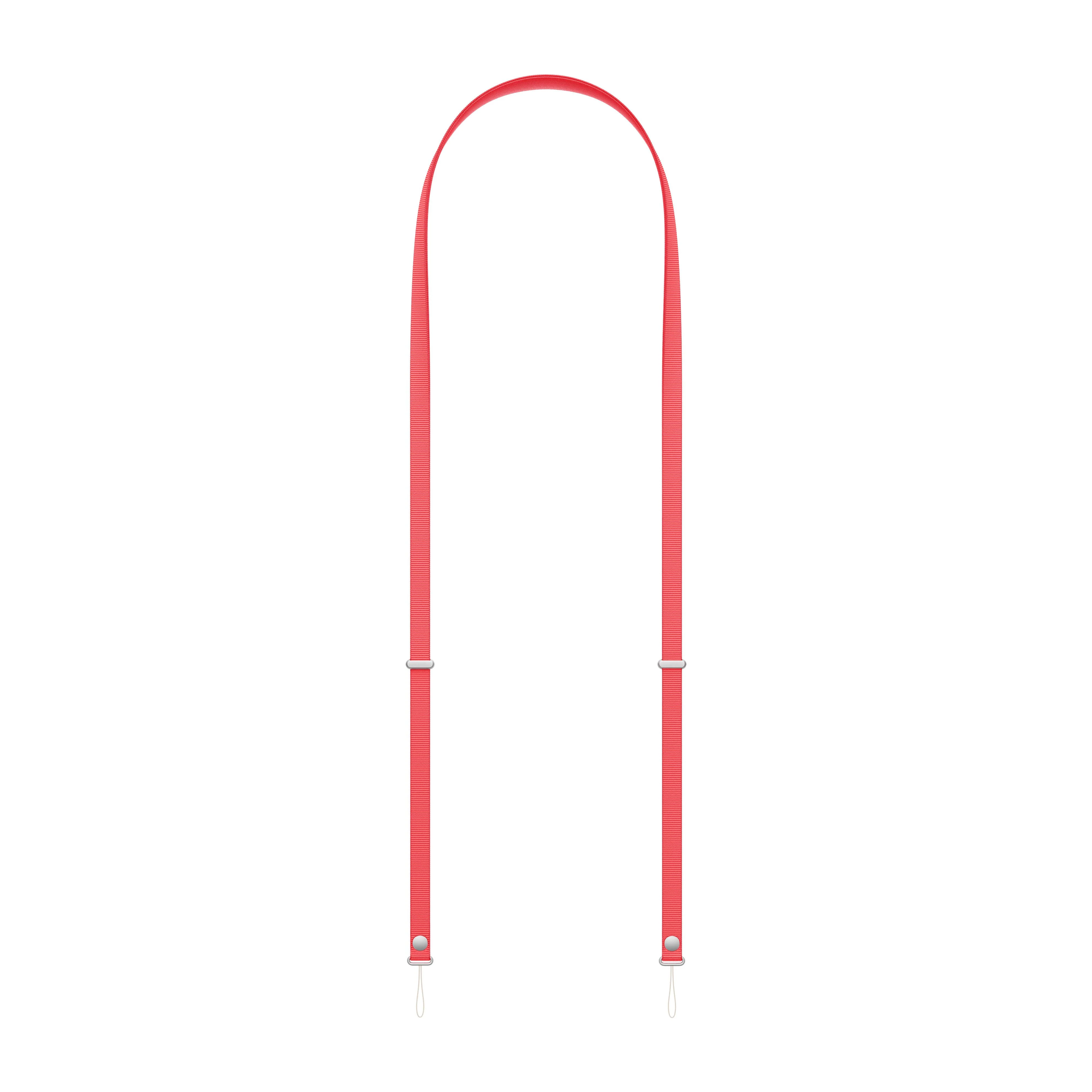 Crossbody Strap - Bright Guava