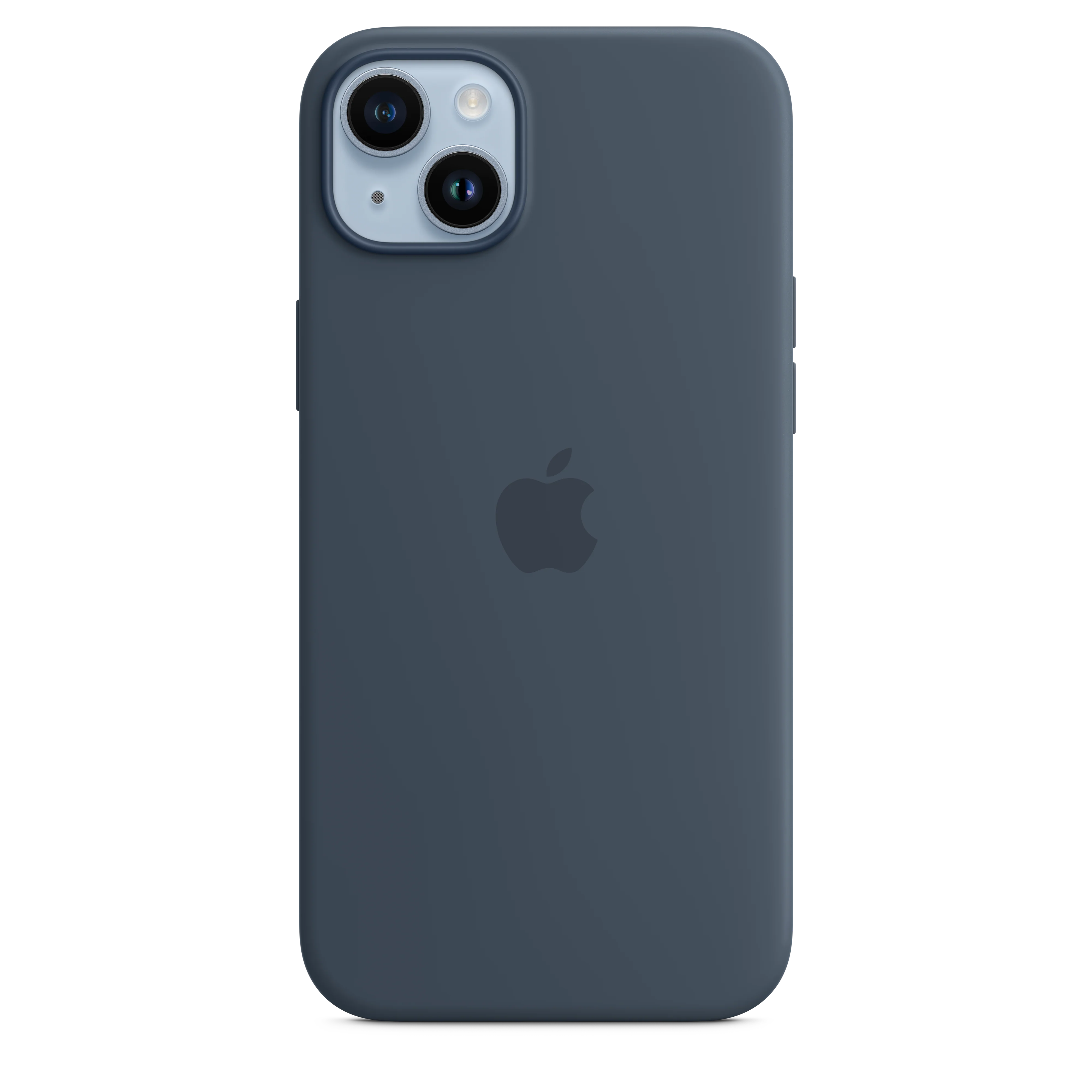 iPhone 14 Plus Silicone Case with MagSafe - Storm Blue