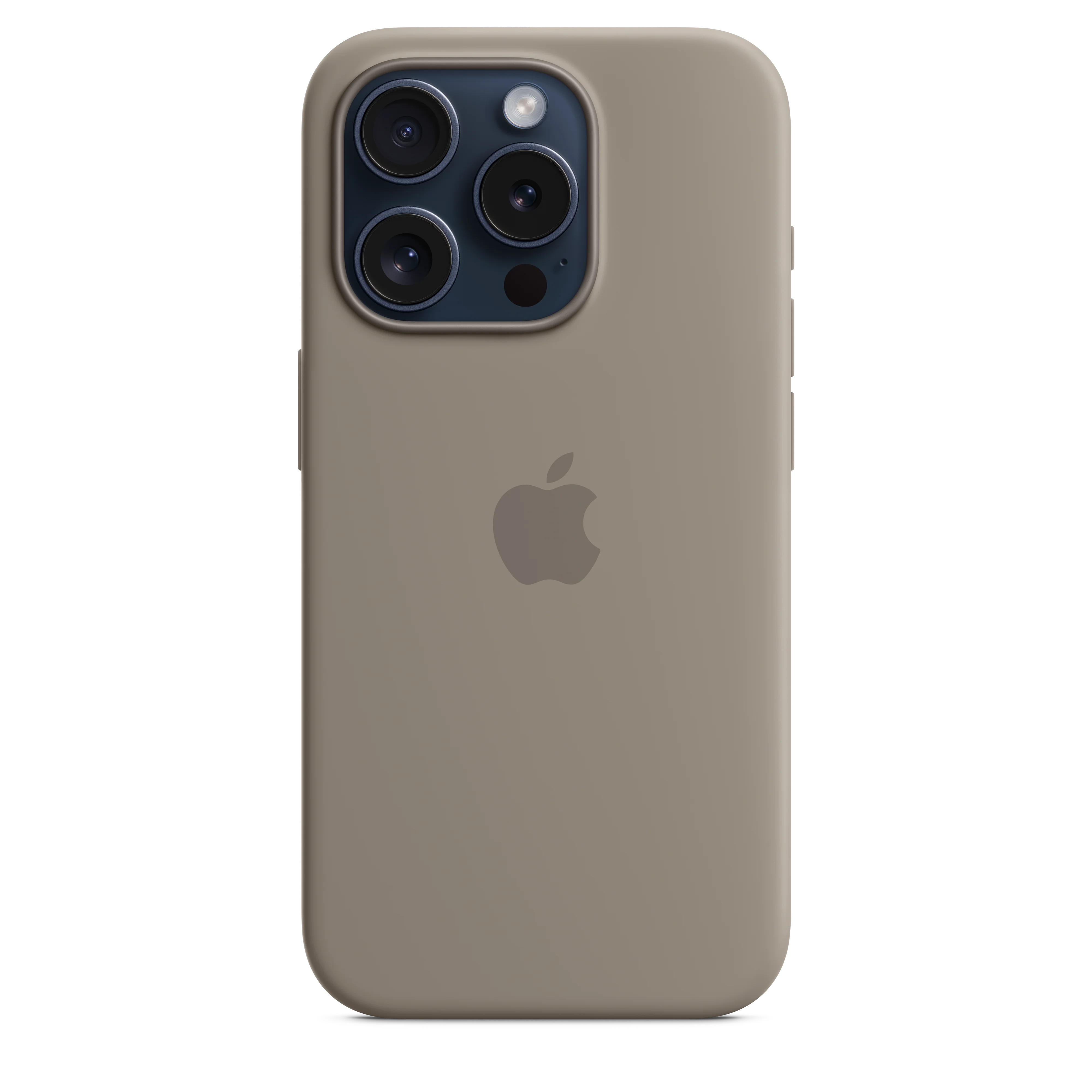 iPhone 15 Pro Silicone Case with MagSafe - Clay - Image 2