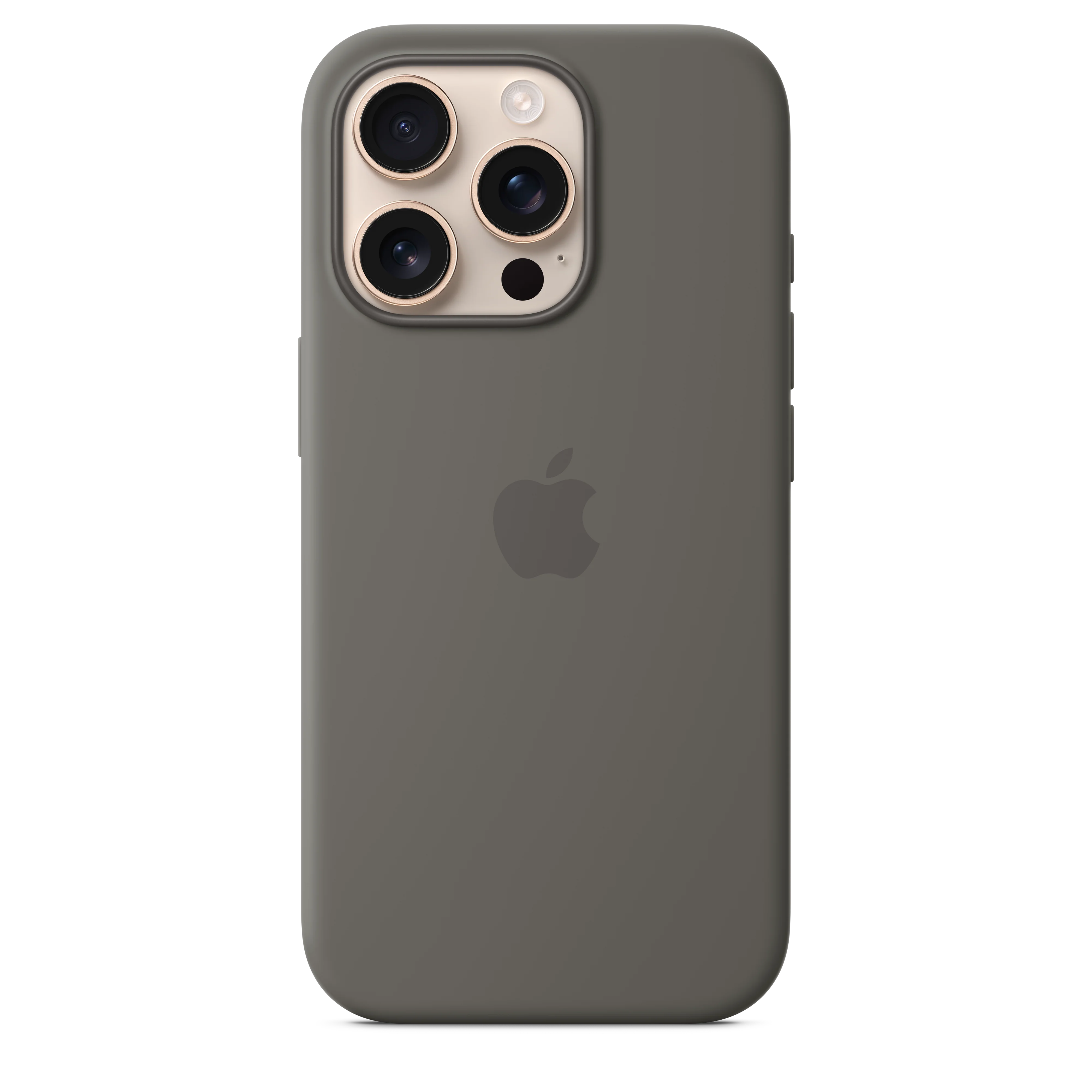 iPhone 16 Pro Silicone Case with MagSafe - Stone Grey