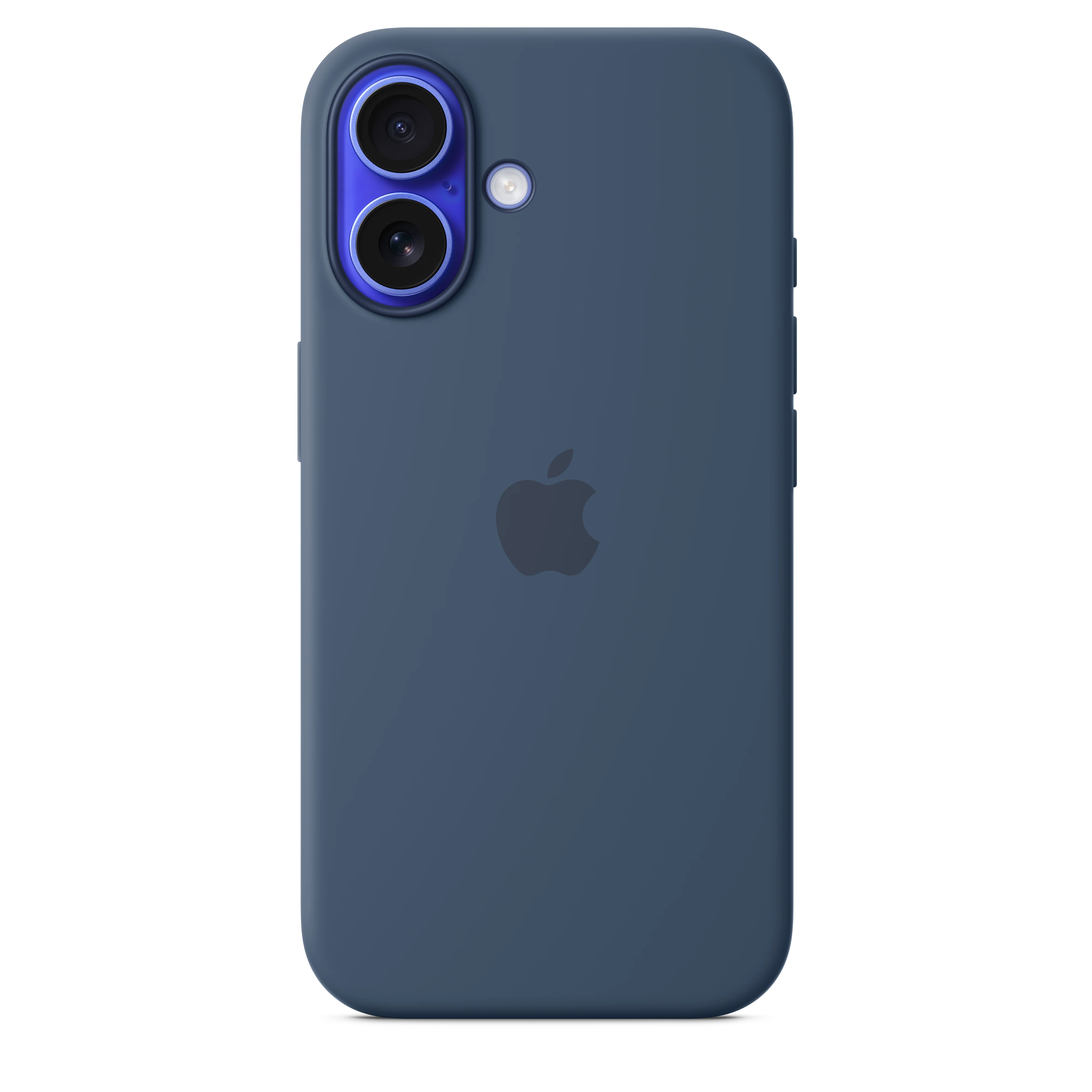 iPhone 16 Silicone Case with MagSafe - Denim
