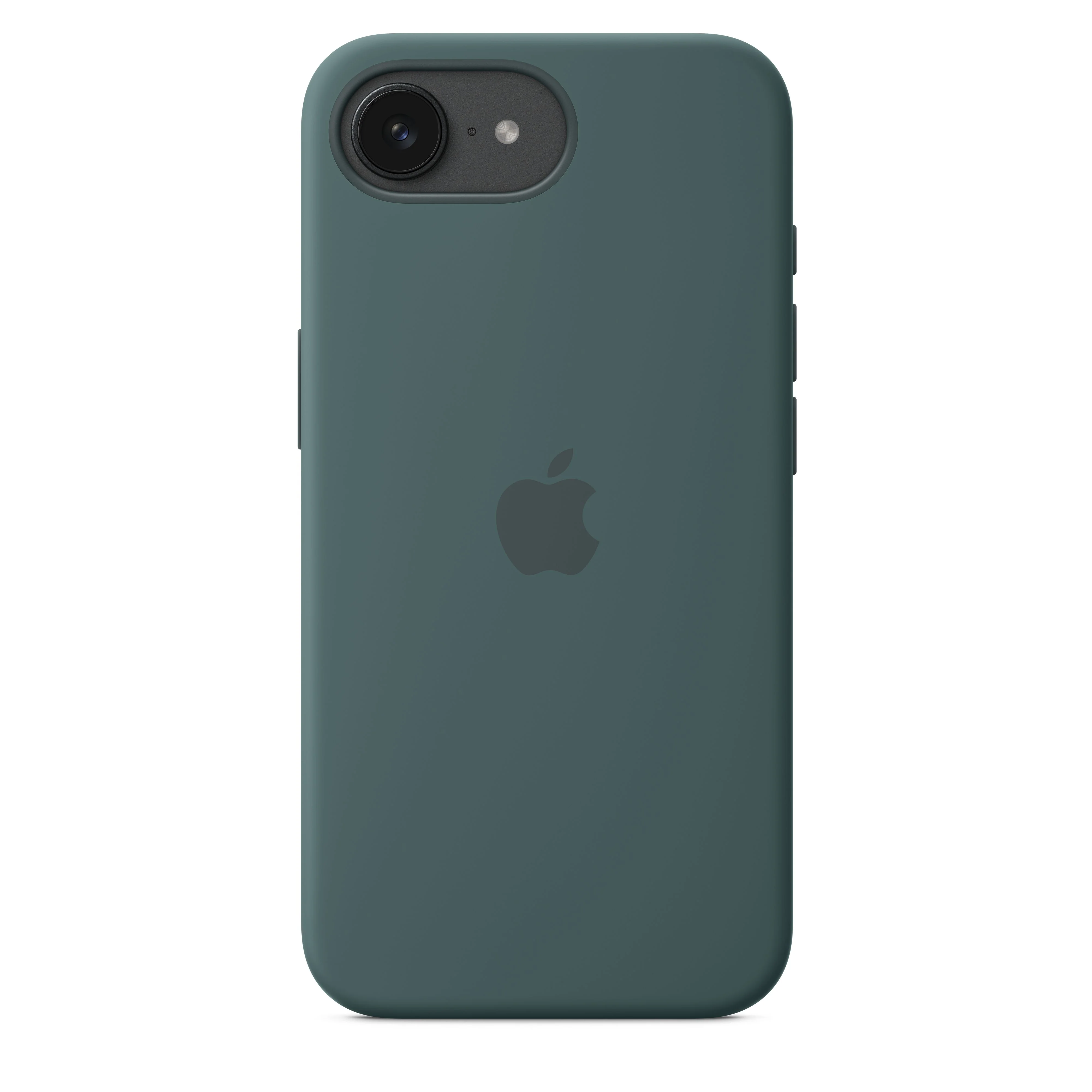 iPhone 16e Silicone Case – Lake Green - Image 2