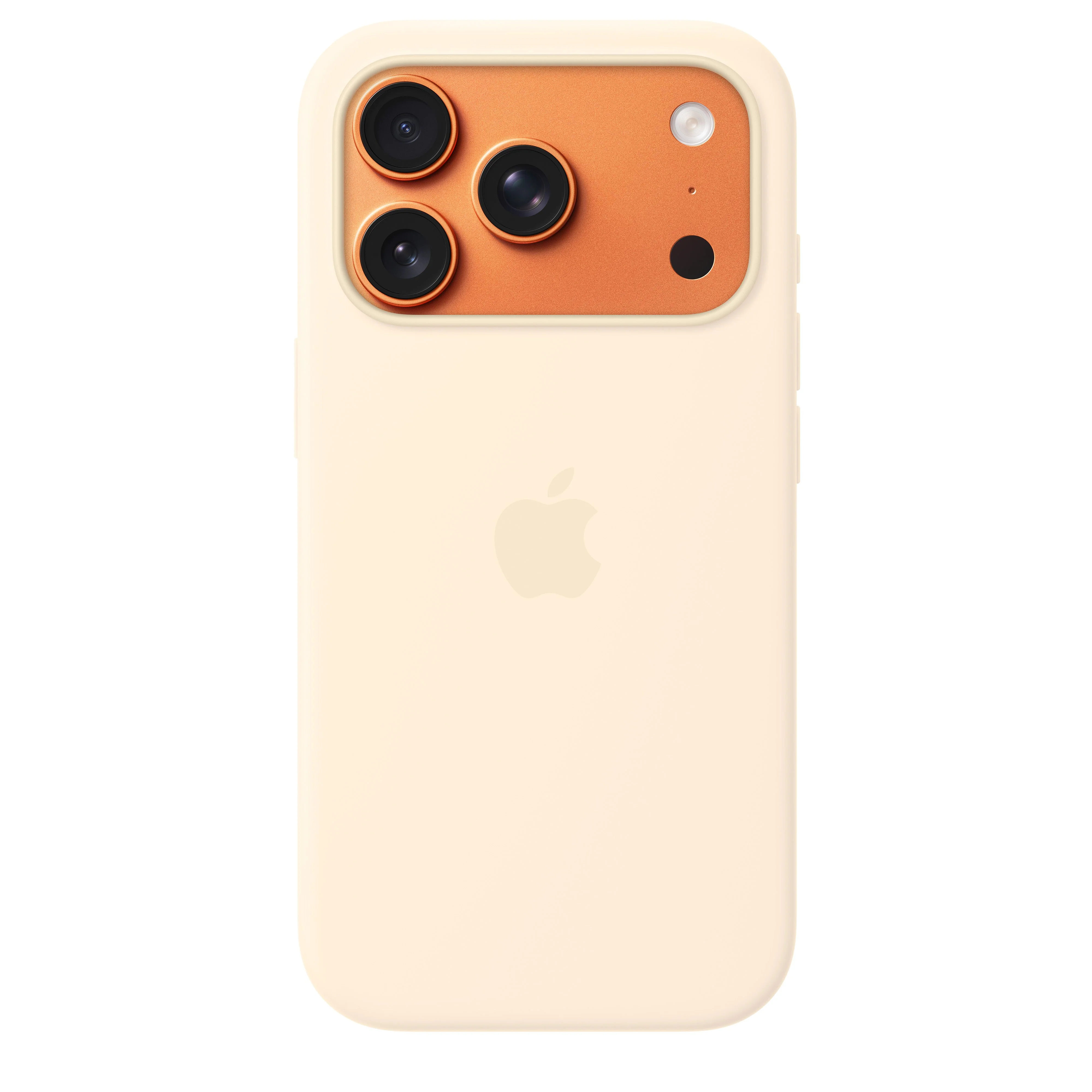 iPhone 17 Pro Silicone Case with MagSafe – Vanilla - Image 2