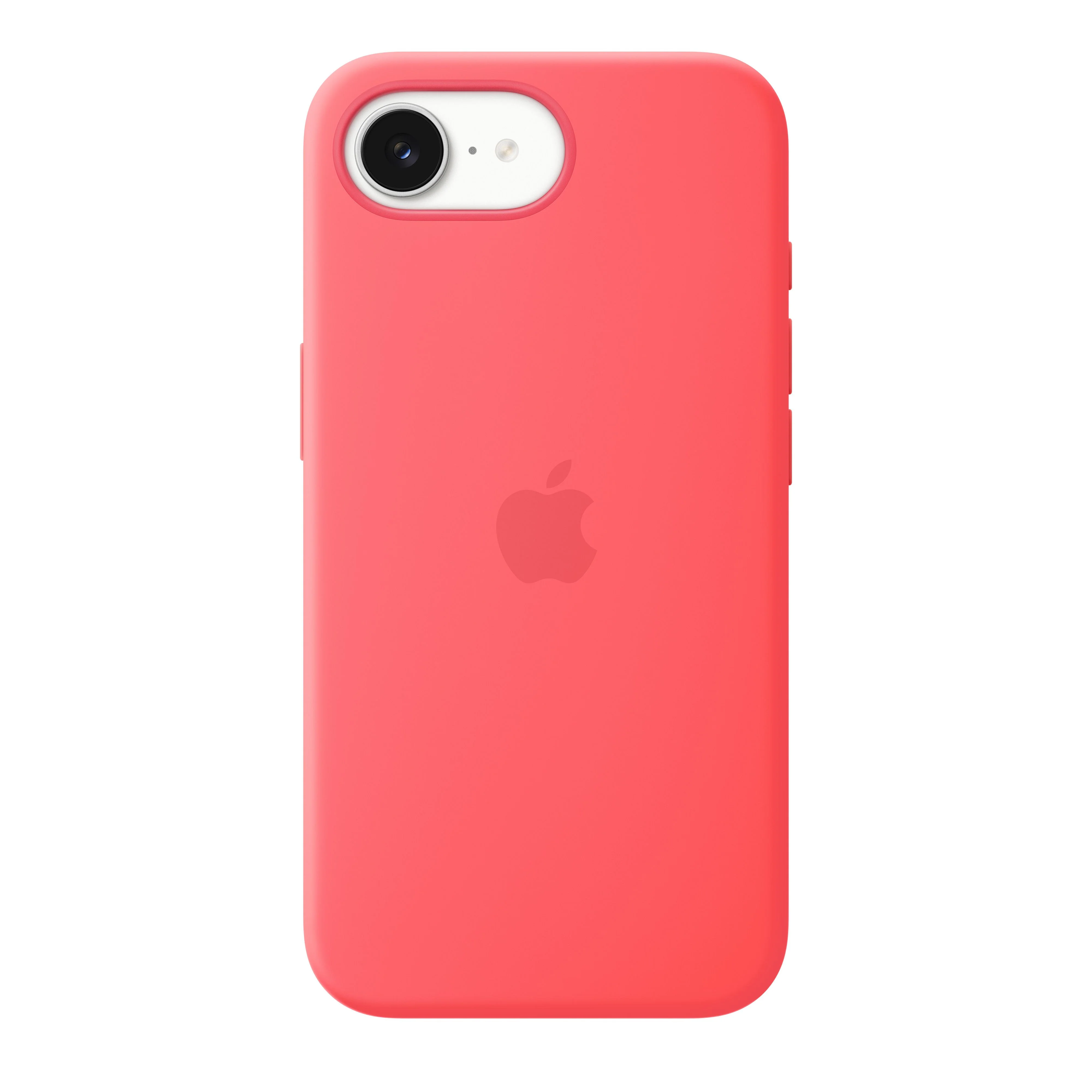 iPhone 17e Silicone Case with MagSafe – Bright Guava - Image 2