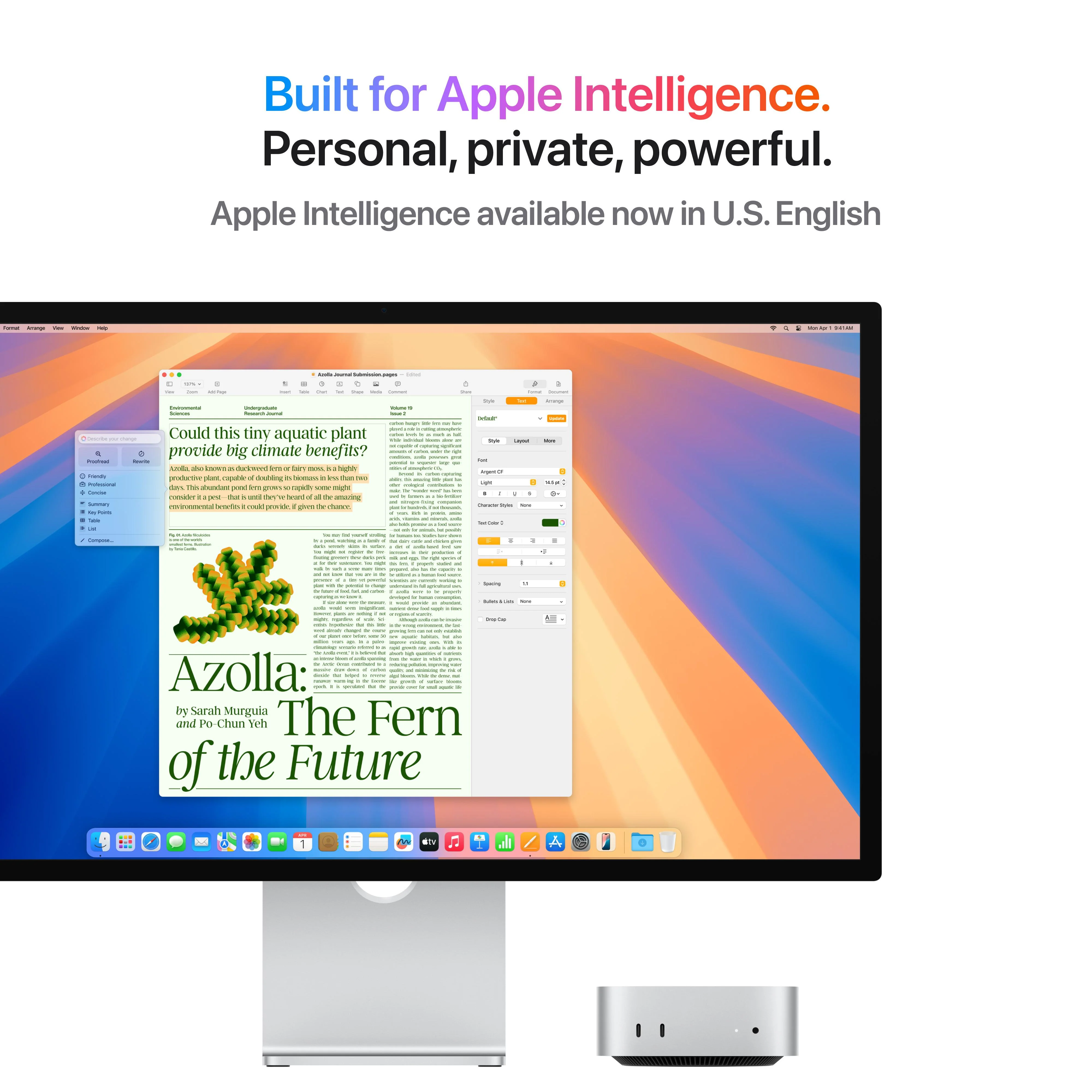 Mac mini: Apple M4 chip with 10-core CPU and 10-core GPU, 256GB SSD - Silver - Image 4
