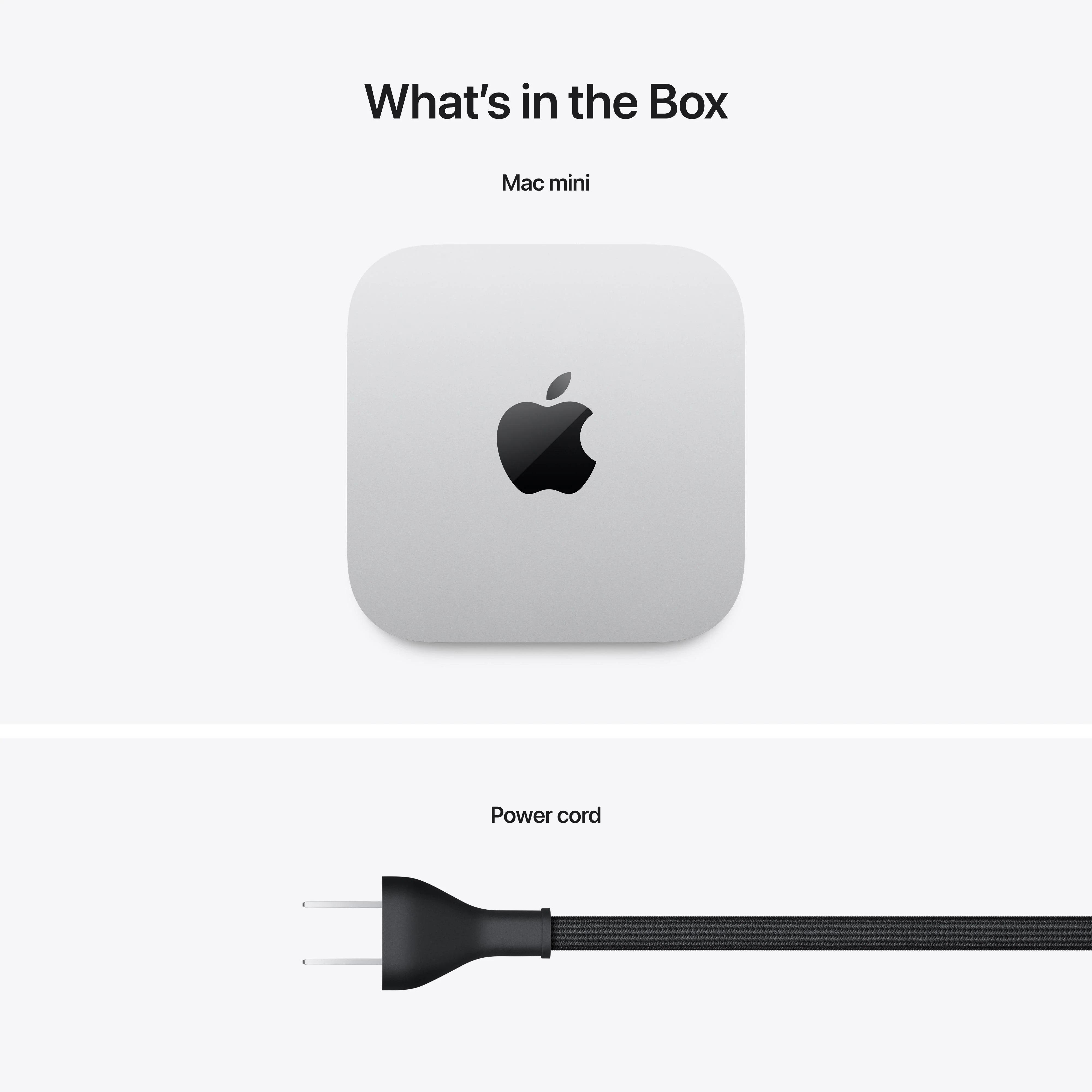 Mac mini: Apple M4 chip with 10-core CPU and 10-core GPU, 256GB SSD - Silver - Image 8