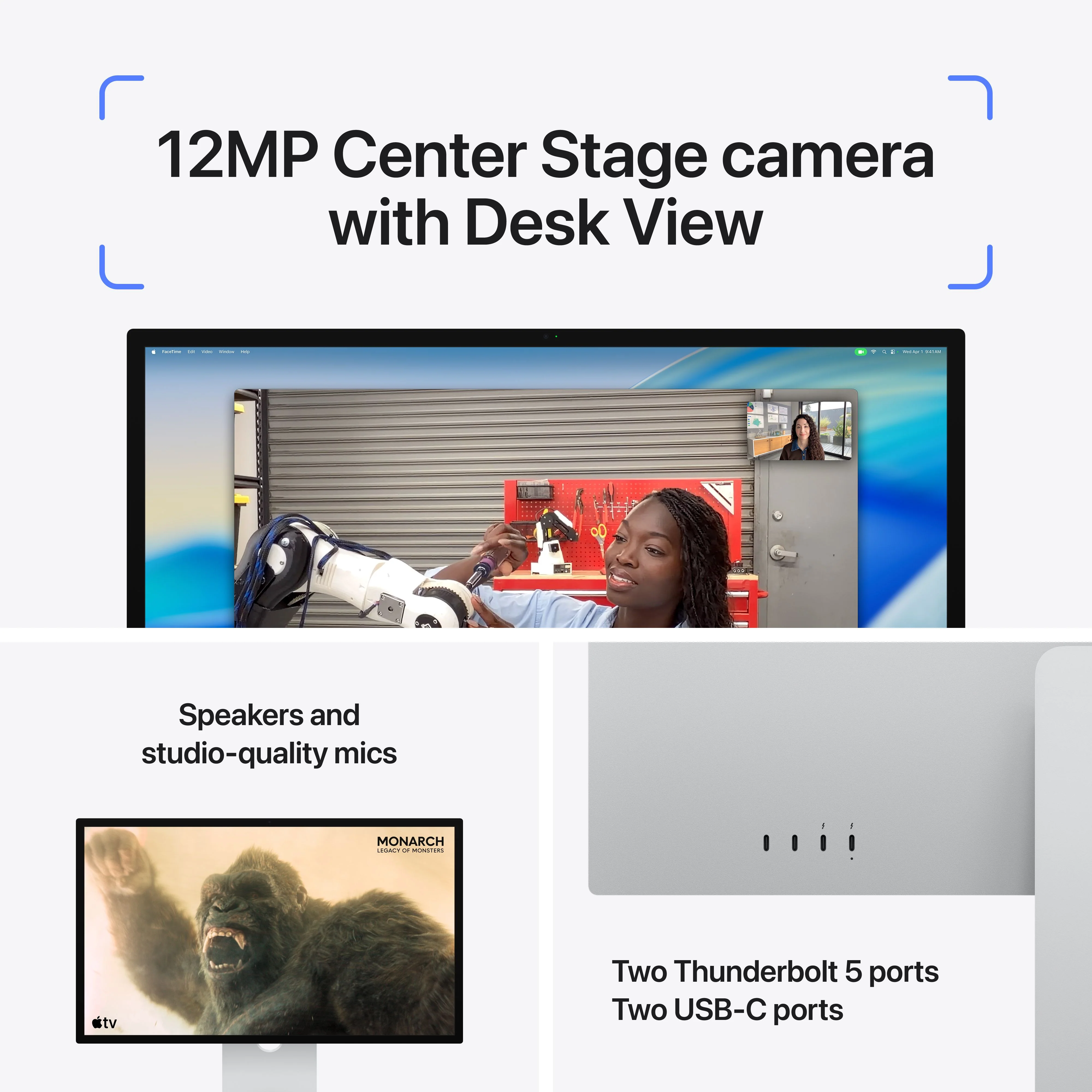 Studio Display - Nano-texture glass - VESA mount adapter - Image 4