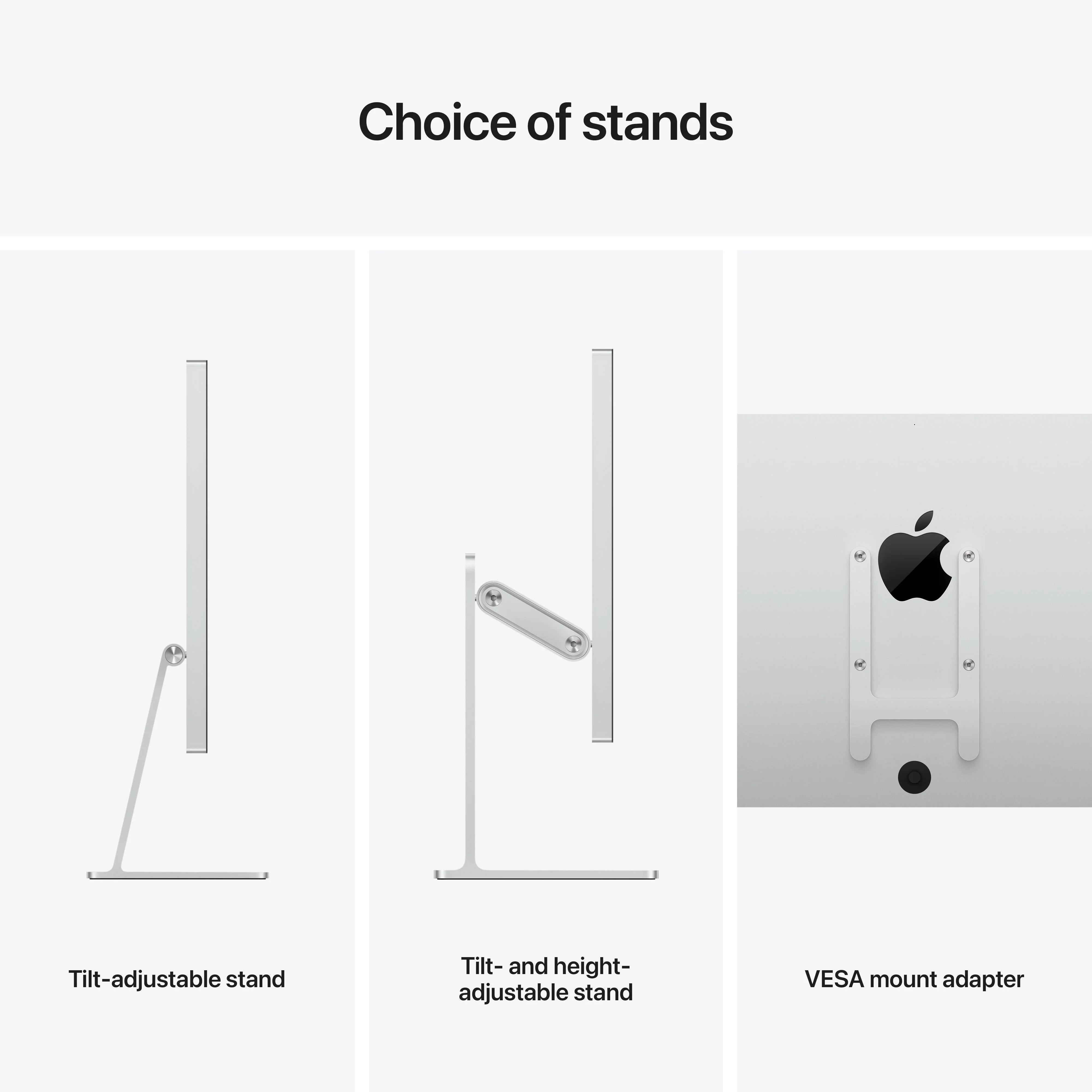 Studio Display - Standard glass - Tilt- and height-adjustable stand - Image 10
